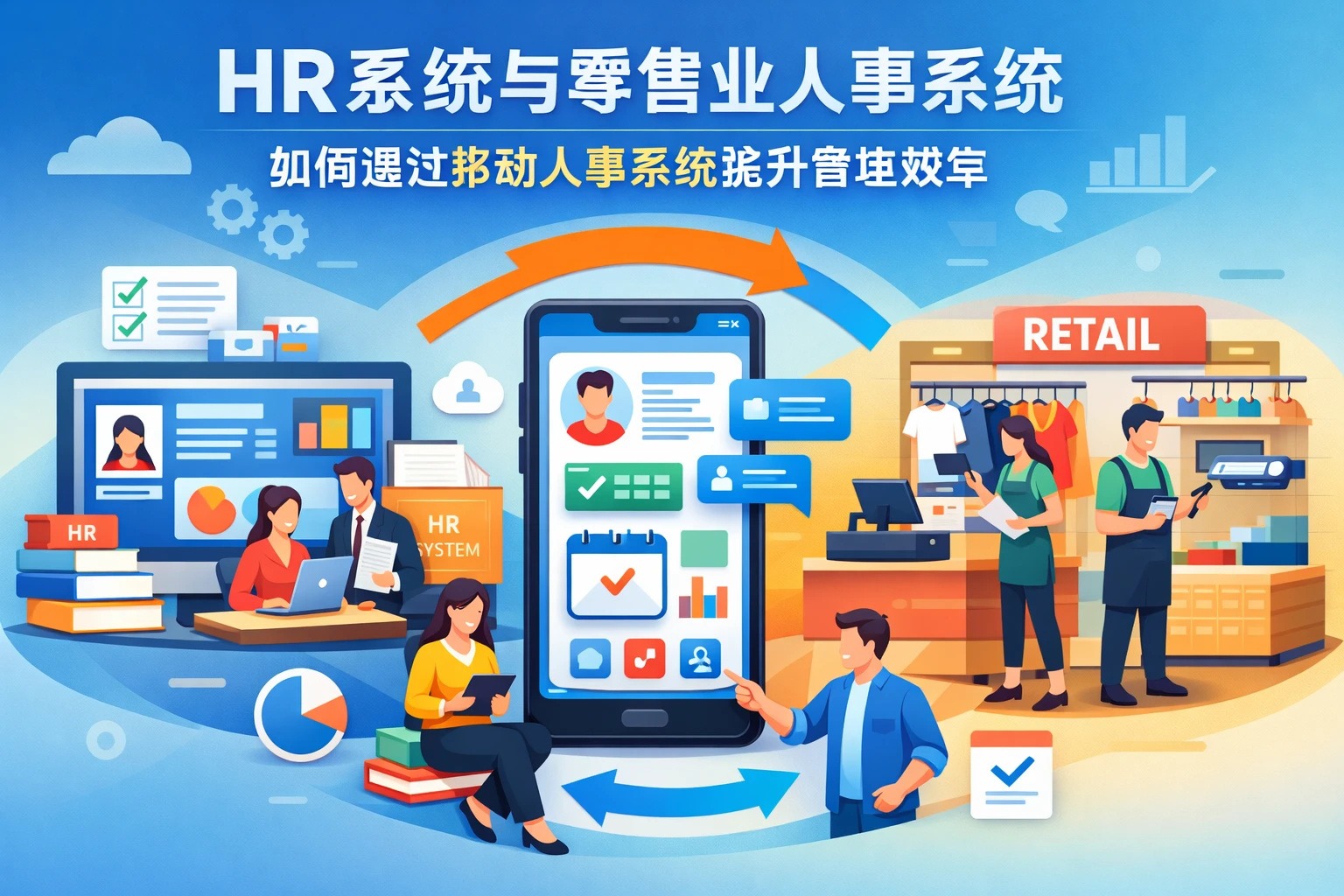 HR系统与零售业人事系统如何通过移动人事系统提升管理效率