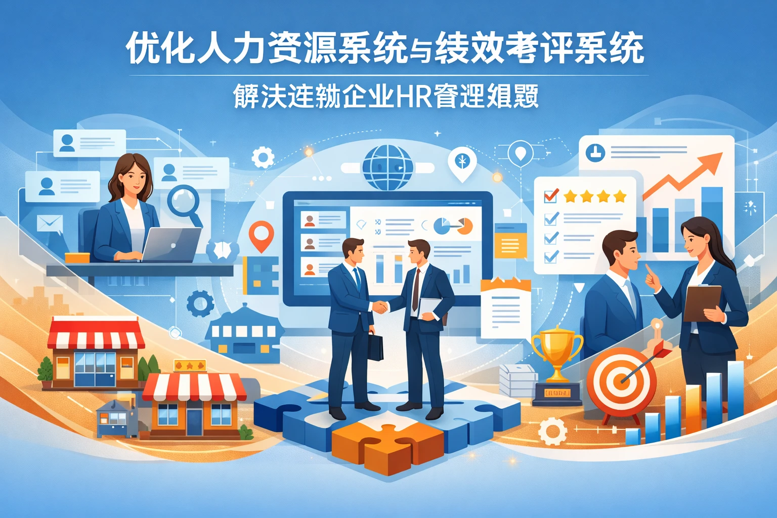 优化人力资源系统与绩效考评系统:解决连锁企业HR管理难题