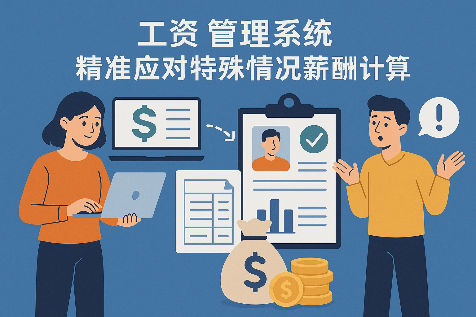 工资管理系统:精准应对特殊情况薪酬计算