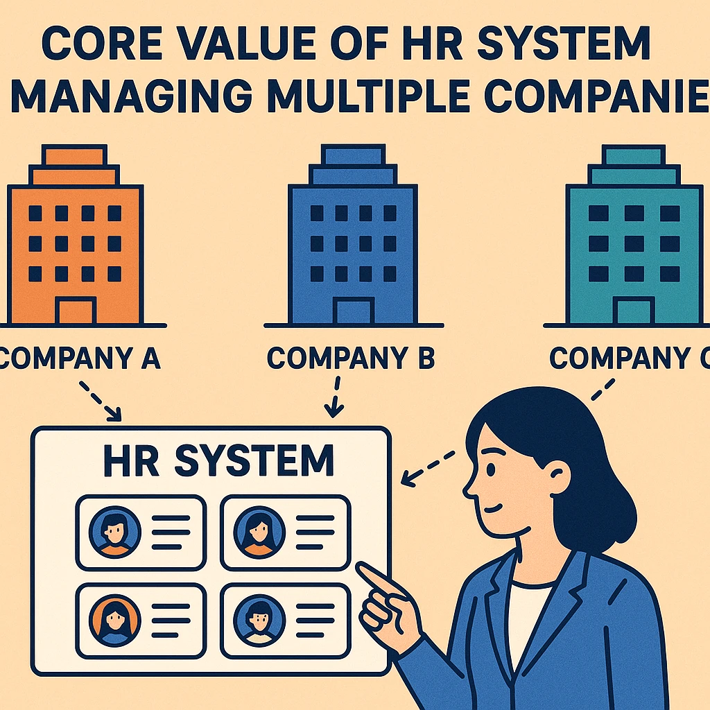HR系统在多公司管理中的核心价值