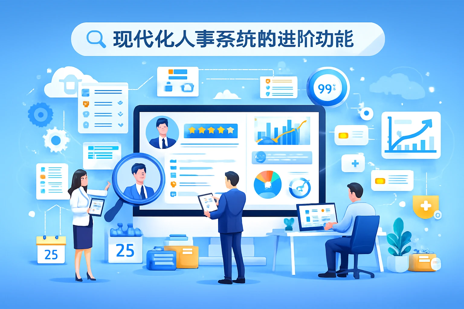 现代化人事系统的进阶功能