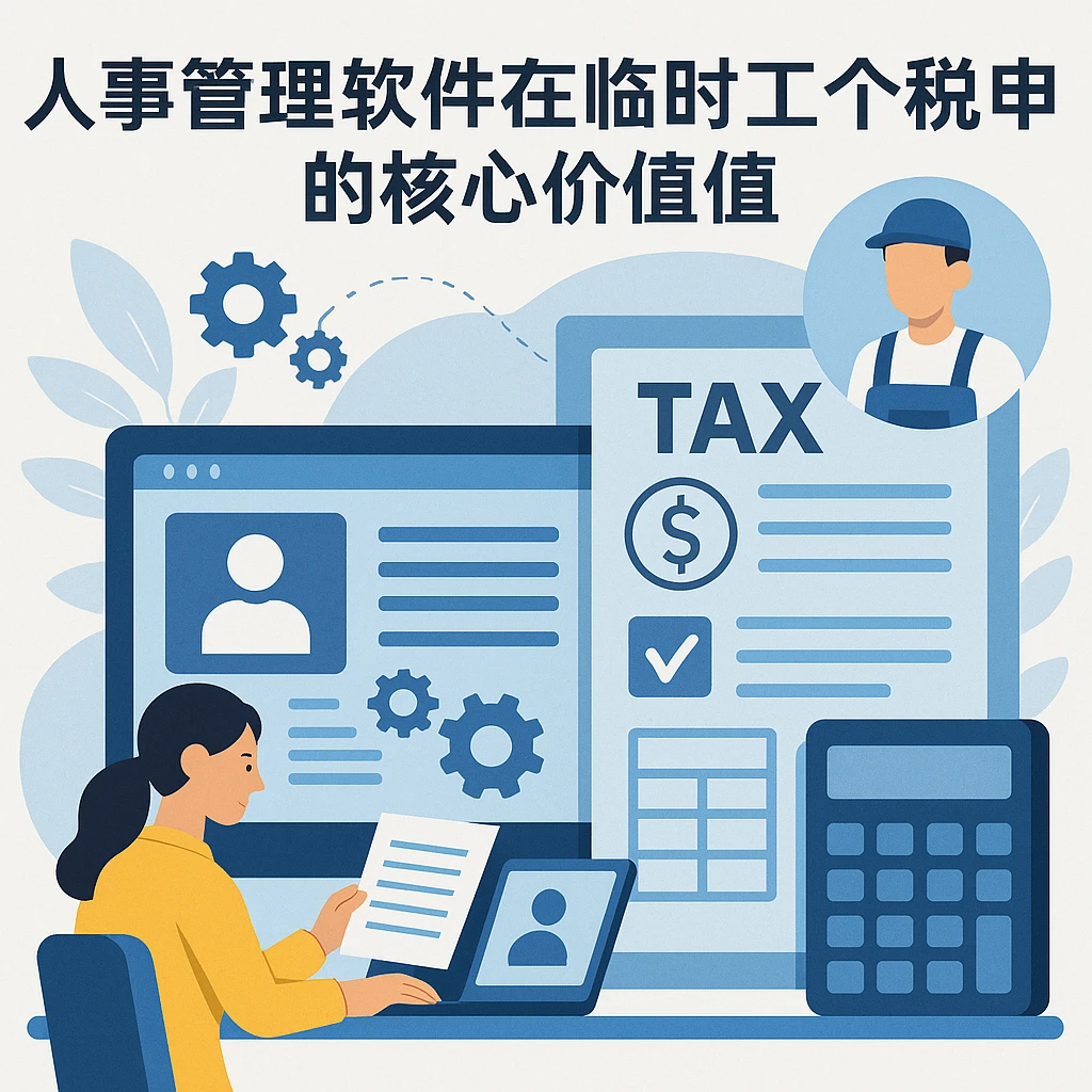 人事管理软件在临时工个税申报中的核心价值