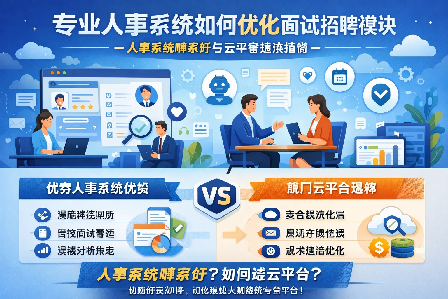 专业人事系统如何优化面试招聘模块——人事系统哪家好与云平台选择指南