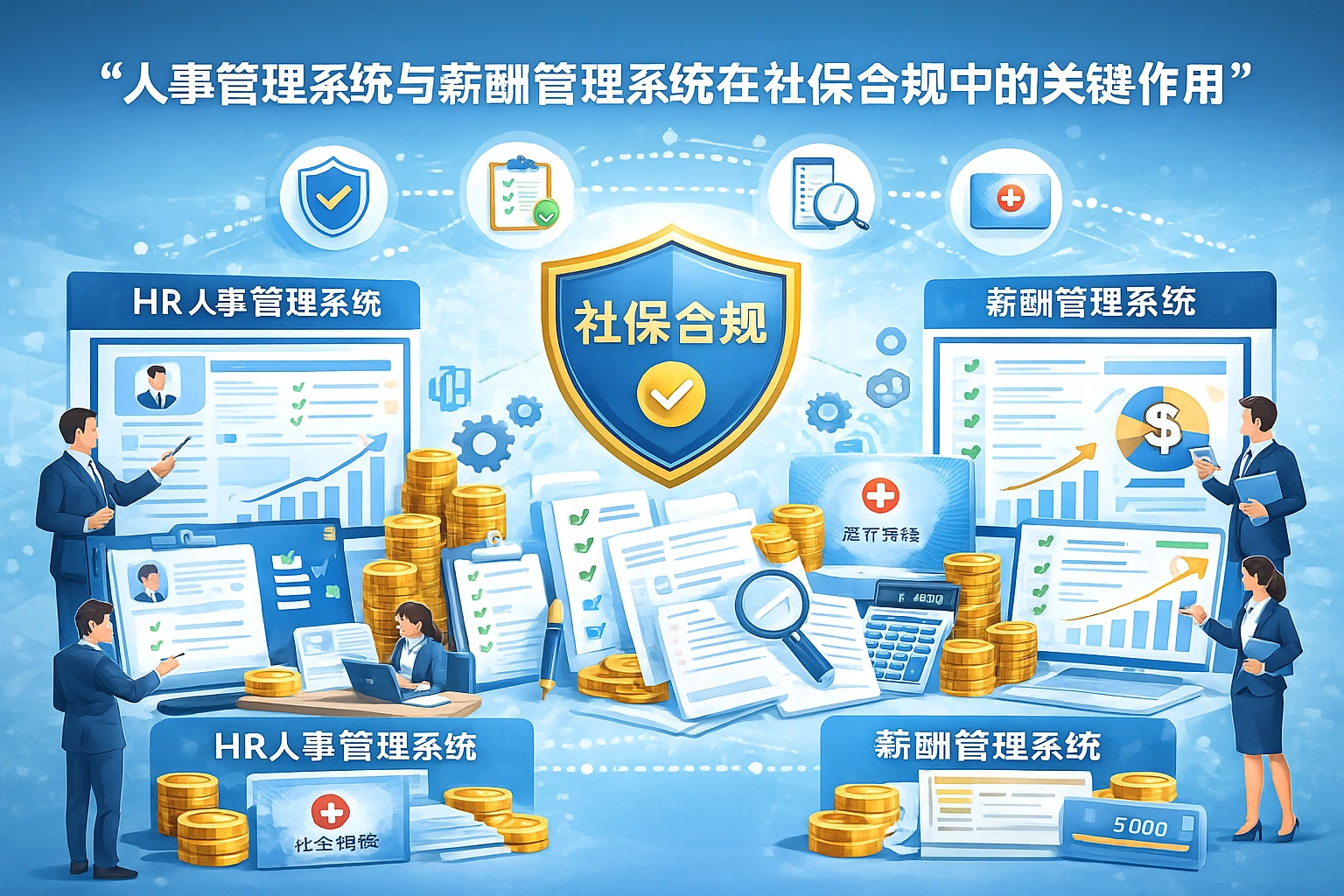 人事管理系统与薪酬管理系统在社保合规中的关键作用