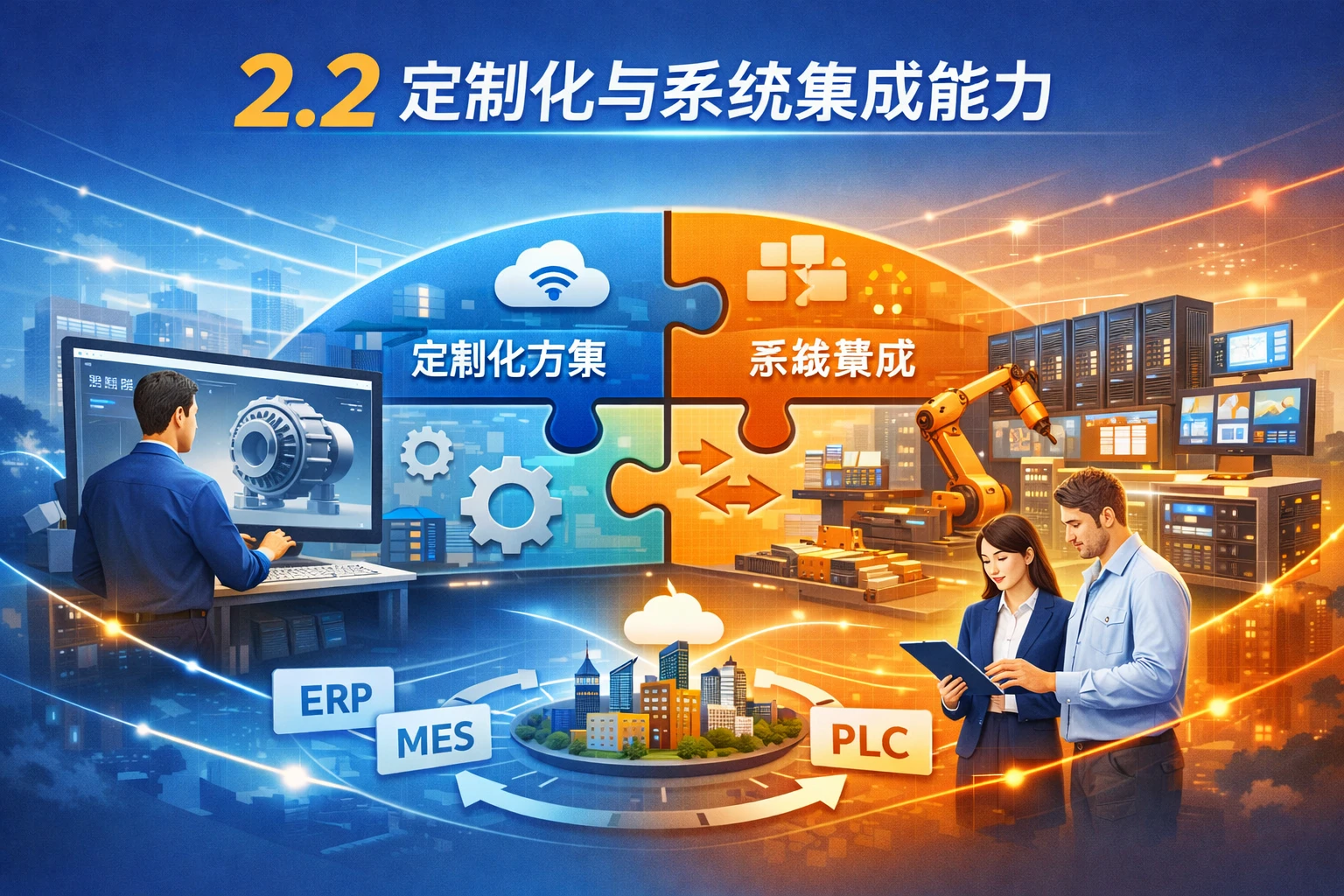 2.2 定制化与系统集成能力