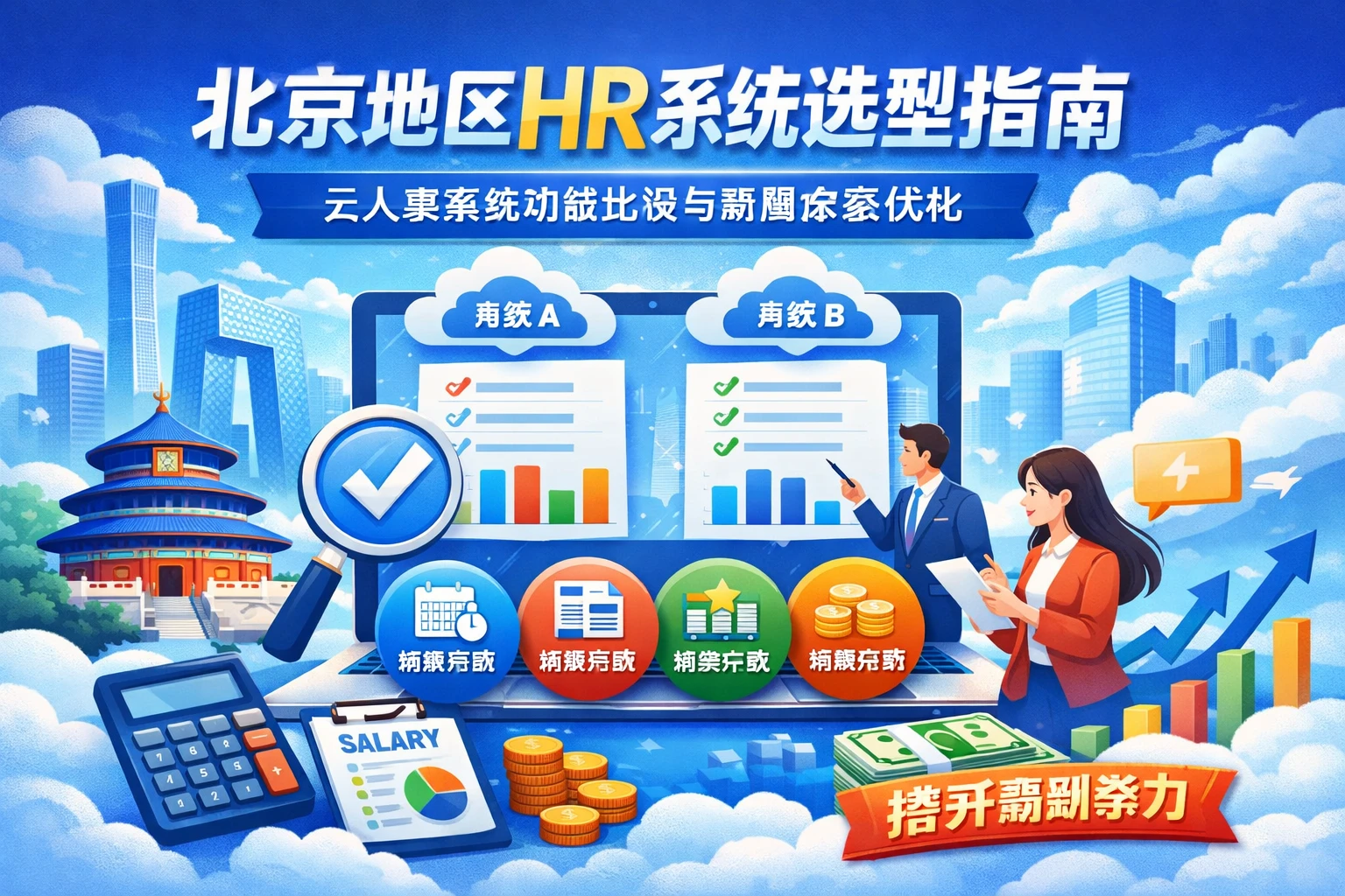 北京地区HR系统选型指南:云人事系统功能比较与薪酬体系优化