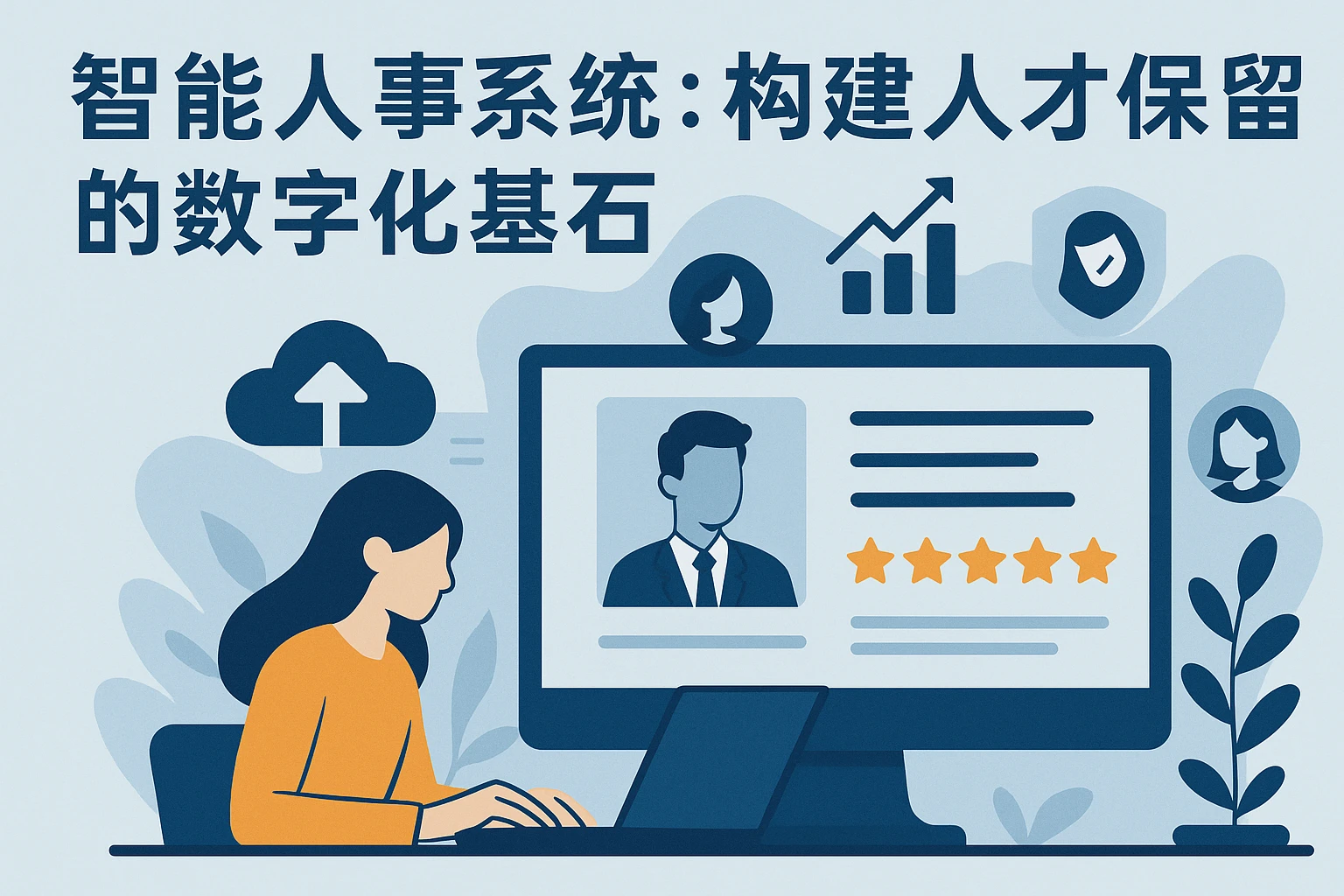 智能人事系统:构建人才保留的数字化基石