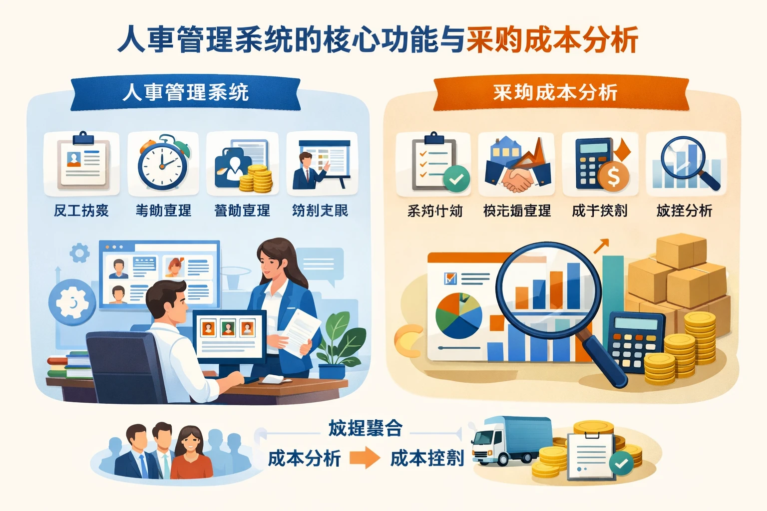 人事管理系统的核心功能与采购成本分析