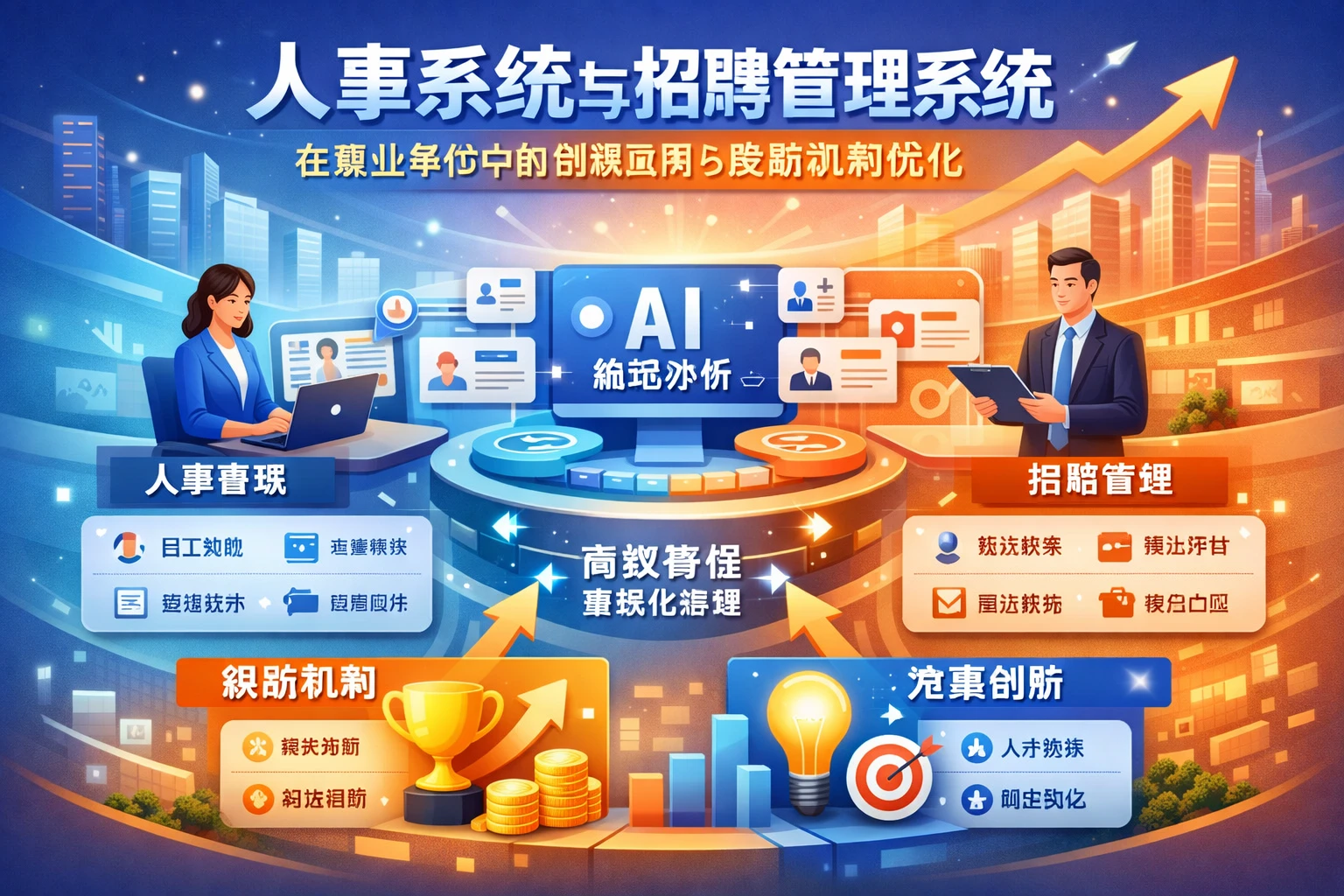 人事系统与招聘管理系统在事业单位中的创新应用与奖励机制优化