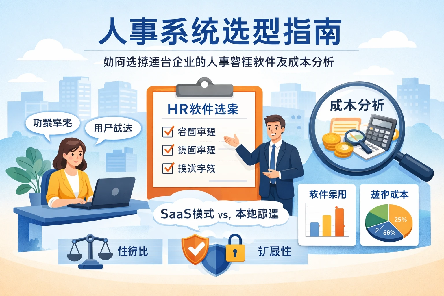人事系统选型指南：如何选择适合企业的人事管理软件及成本分析