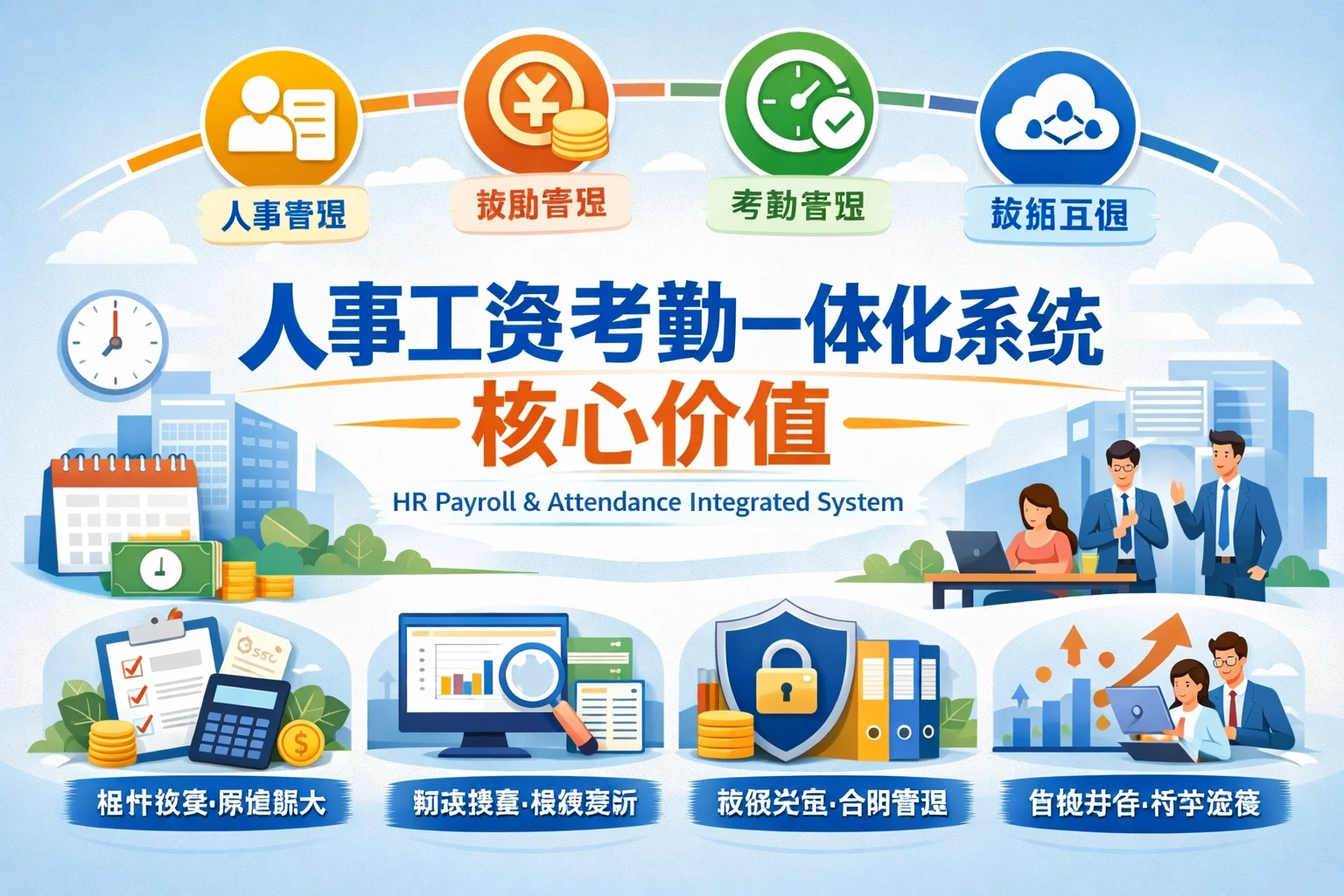 人事工资考勤一体化系统的核心价值