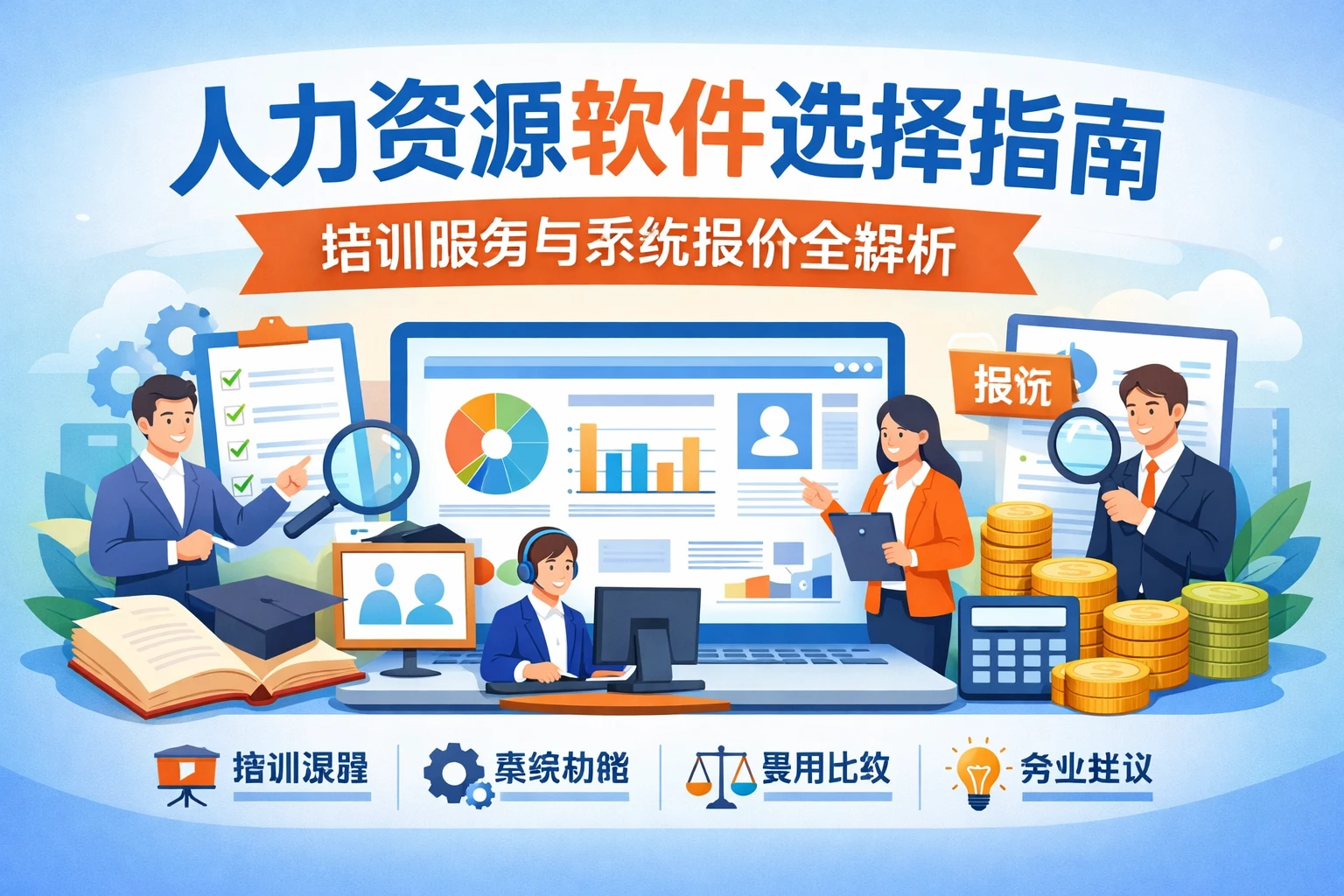人力资源软件选择指南：培训服务与系统报价全解析
