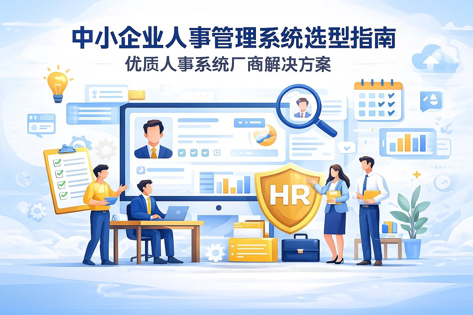 中小企业人事管理系统选型指南：优质人事系统厂商解决方案