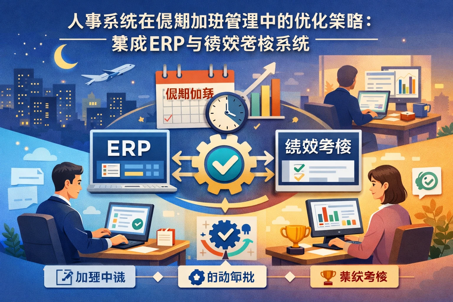 人事系统在假期加班管理中的优化策略：集成ERP与绩效考核系统