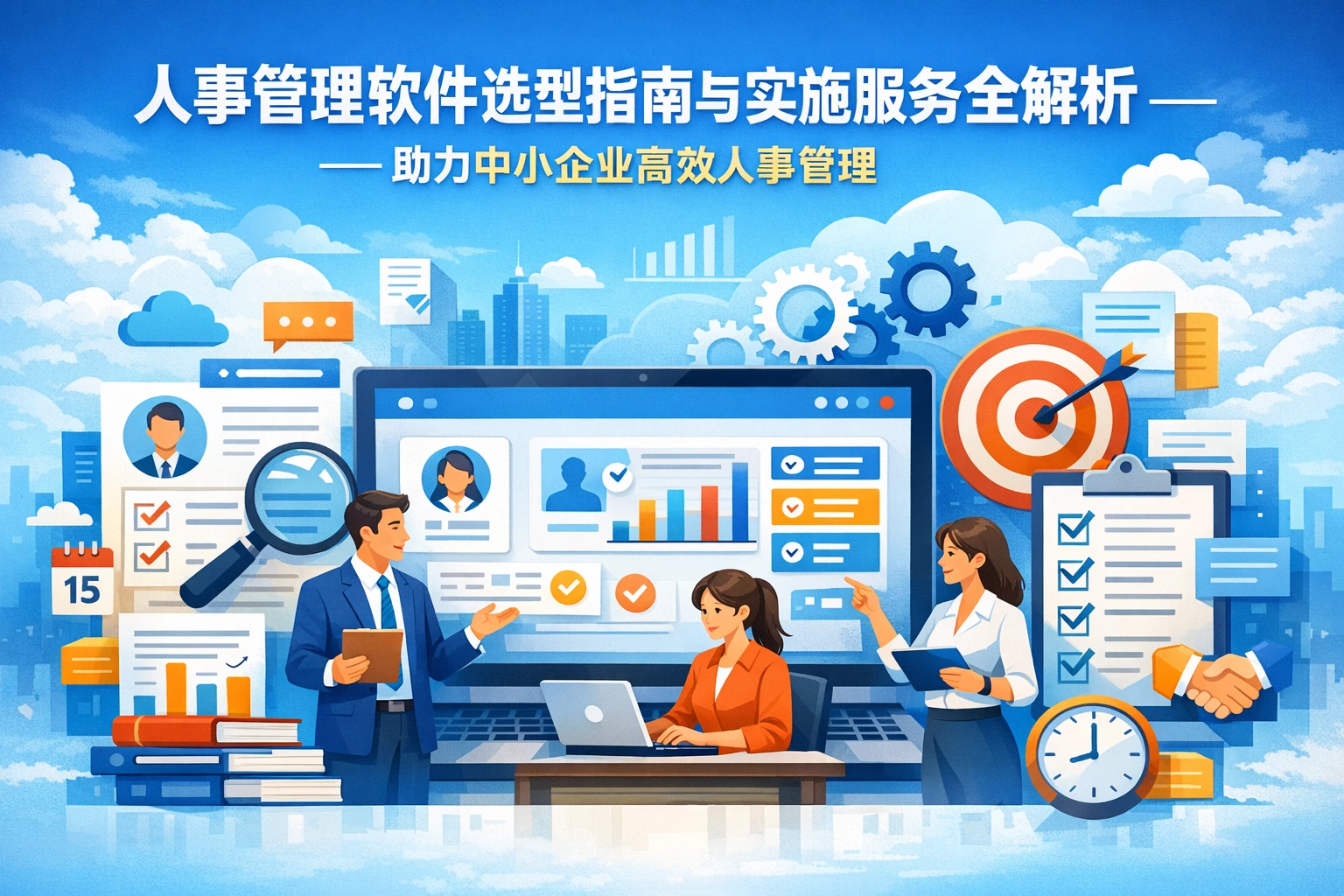 人事管理软件选型指南与实施服务全解析：助力中小企业高效人事管理