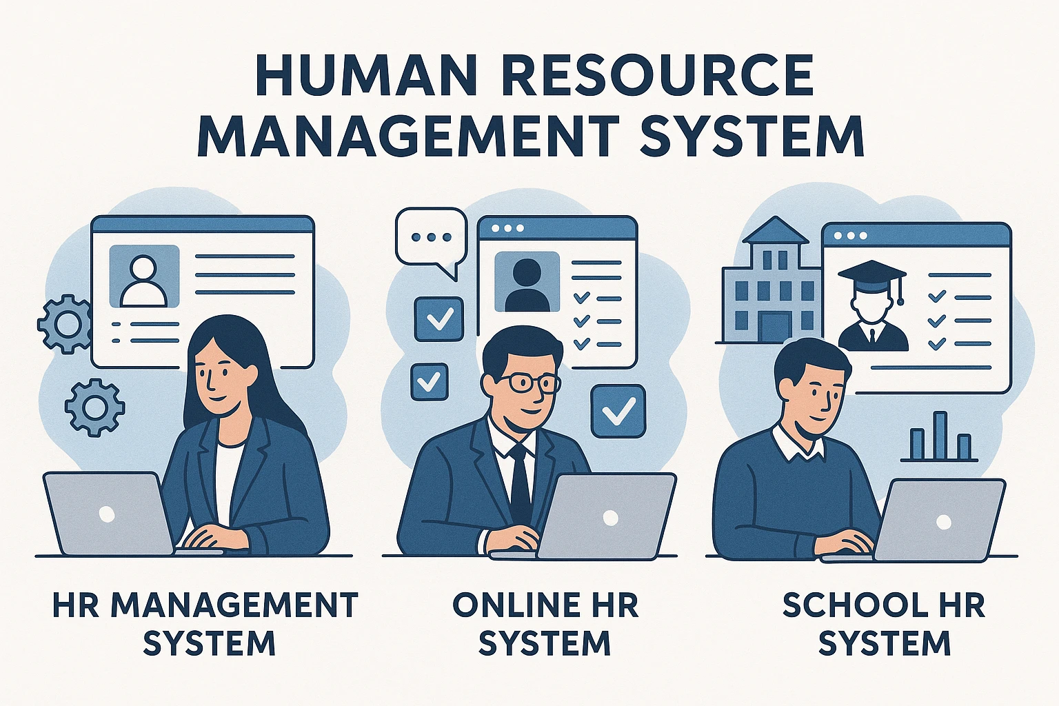 人力资源管理系统、在线人事系统与学校人事管理系统的全面解析