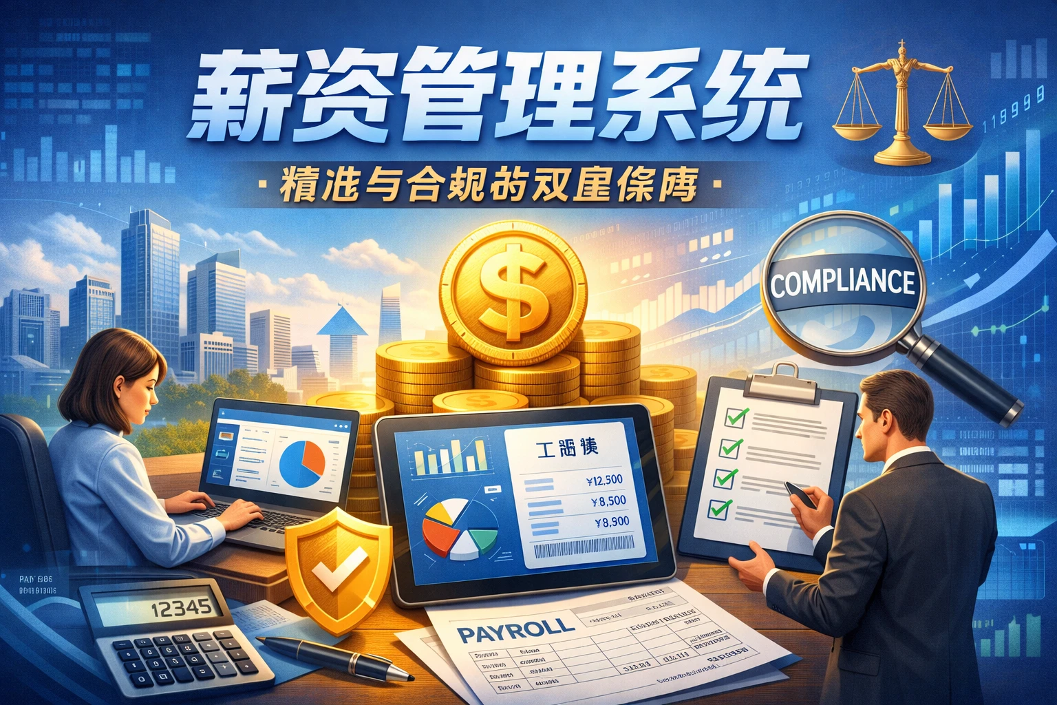 薪资管理系统：精准与合规的双重保障