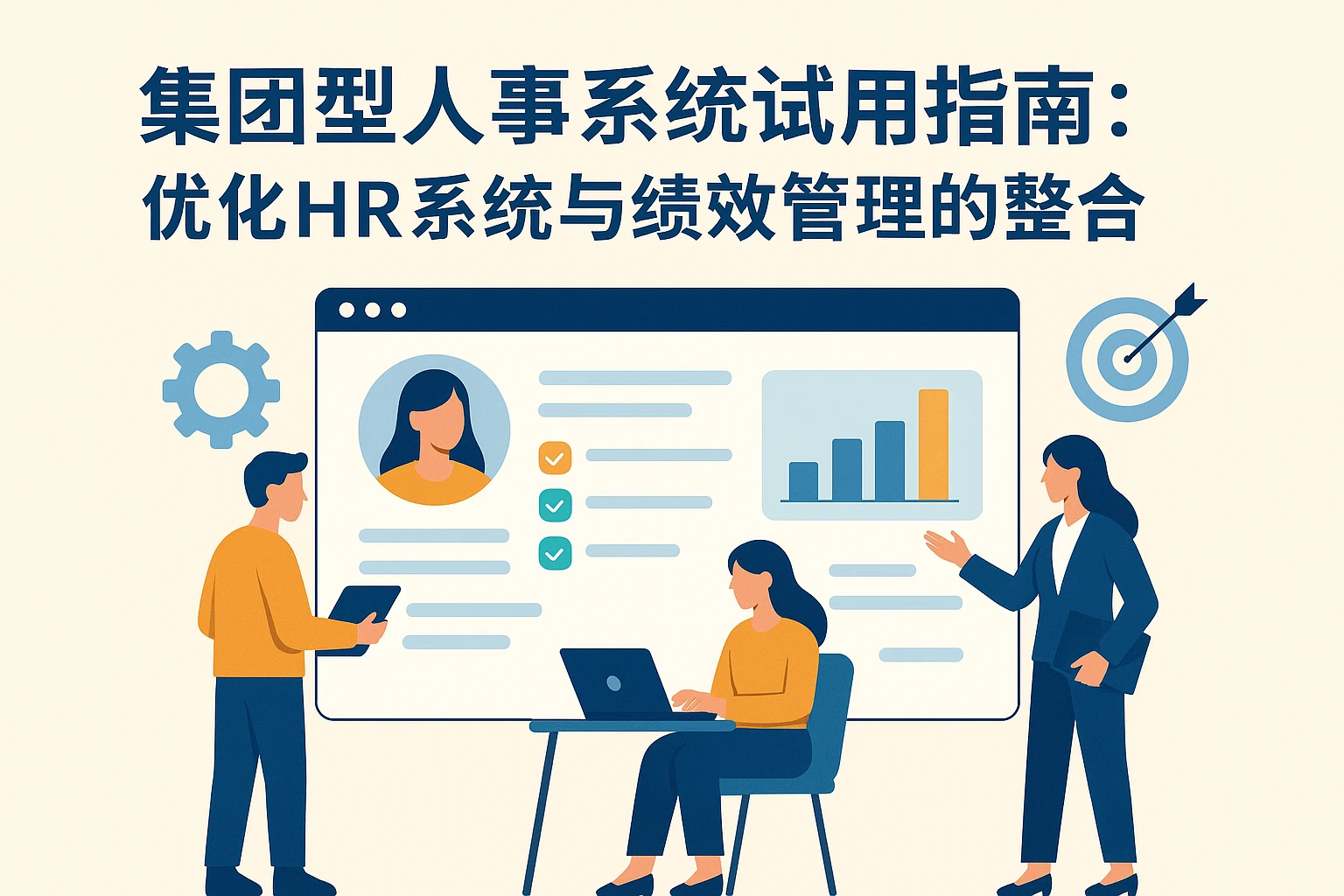 集团型人事系统试用指南：优化HR系统与绩效管理的整合