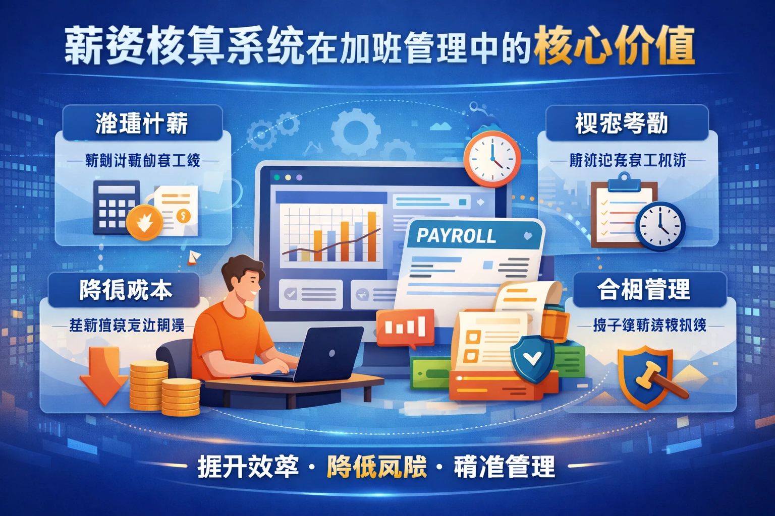 薪资核算系统在加班管理中的核心价值