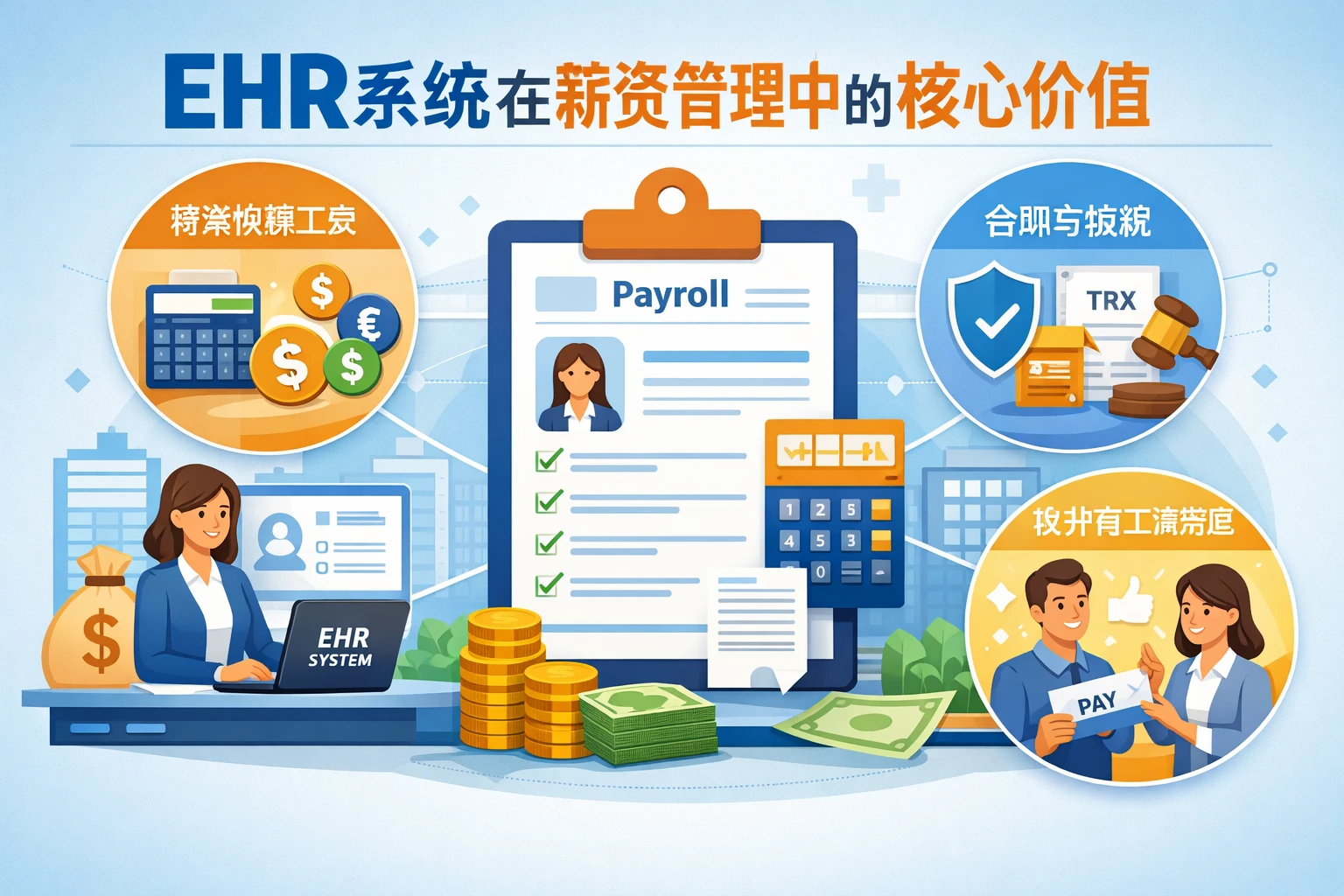 EHR系统在薪资管理中的核心价值