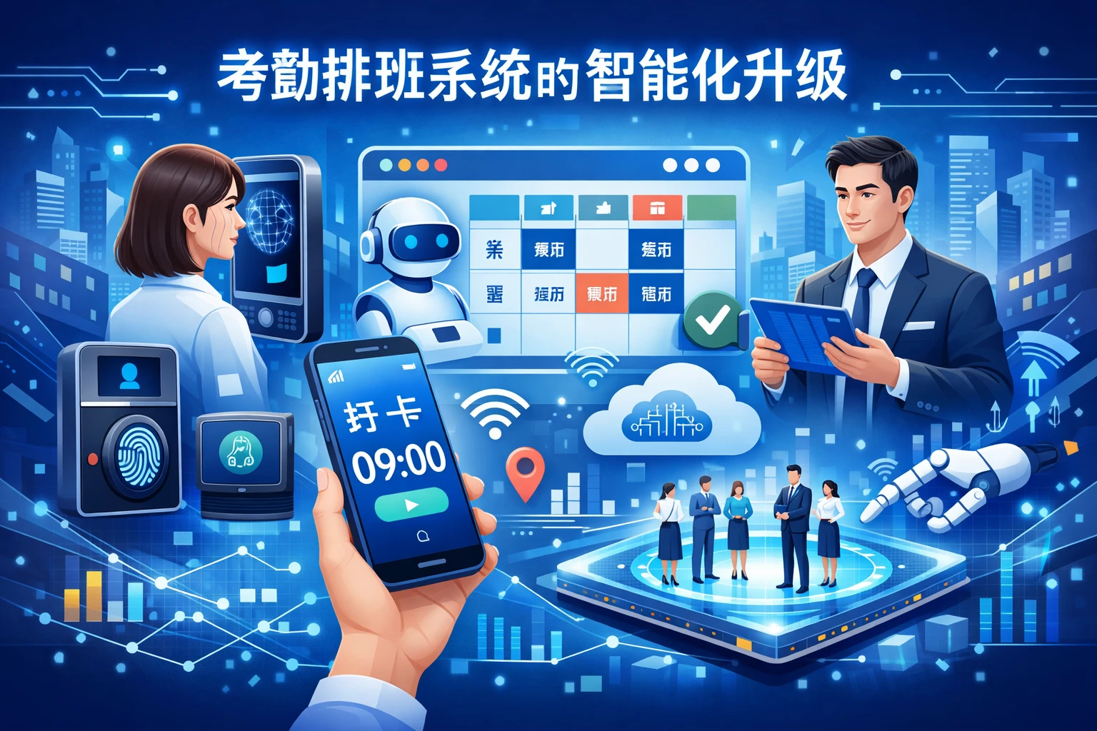 考勤排班系统的智能化升级