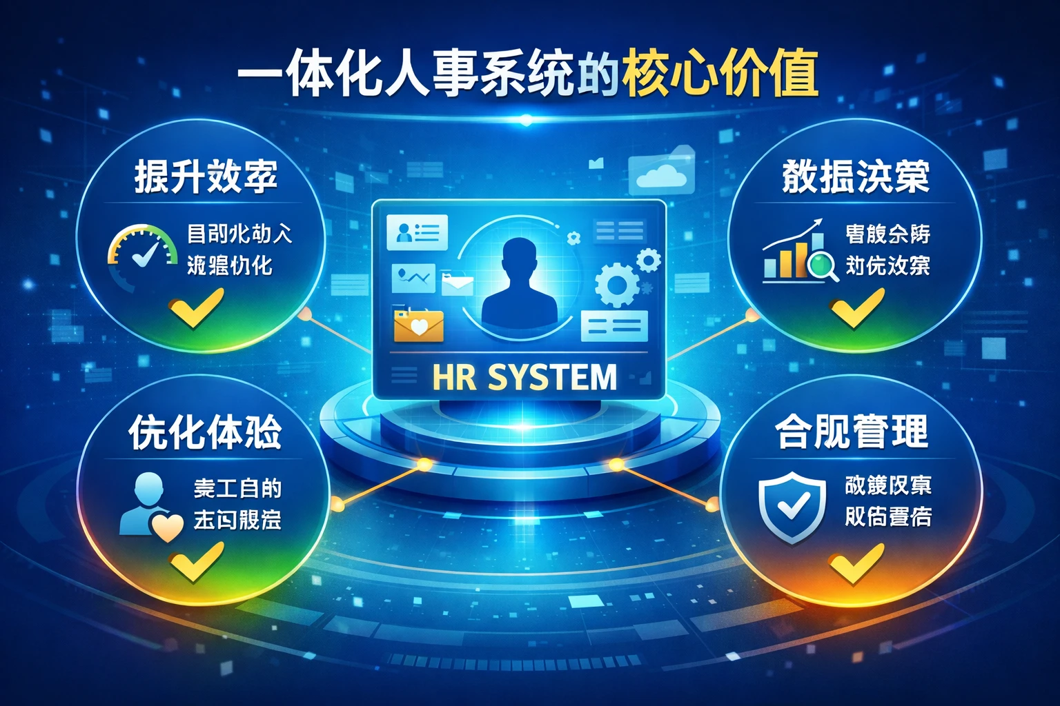 一体化人事系统的核心价值