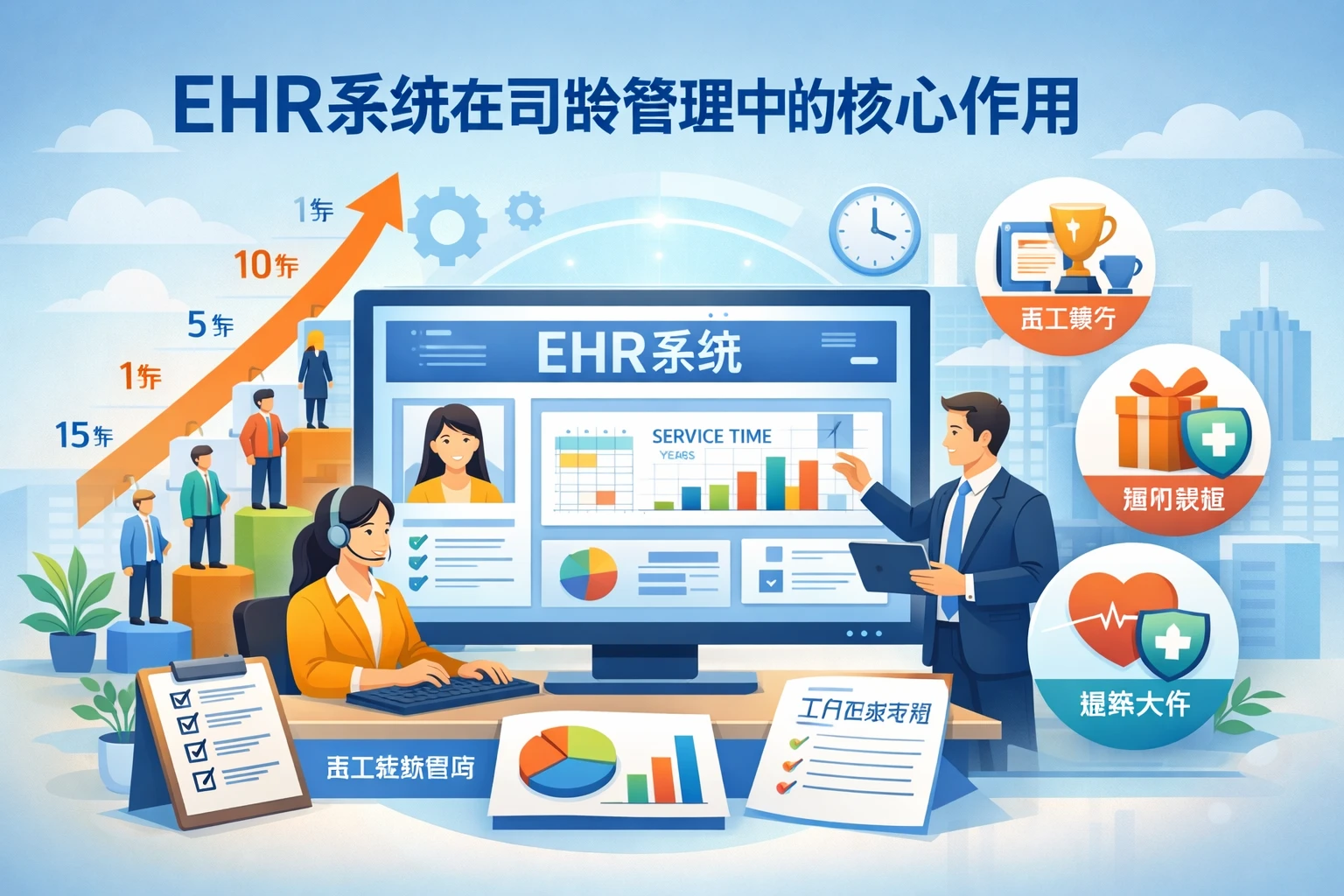 EHR系统在司龄管理中的核心作用