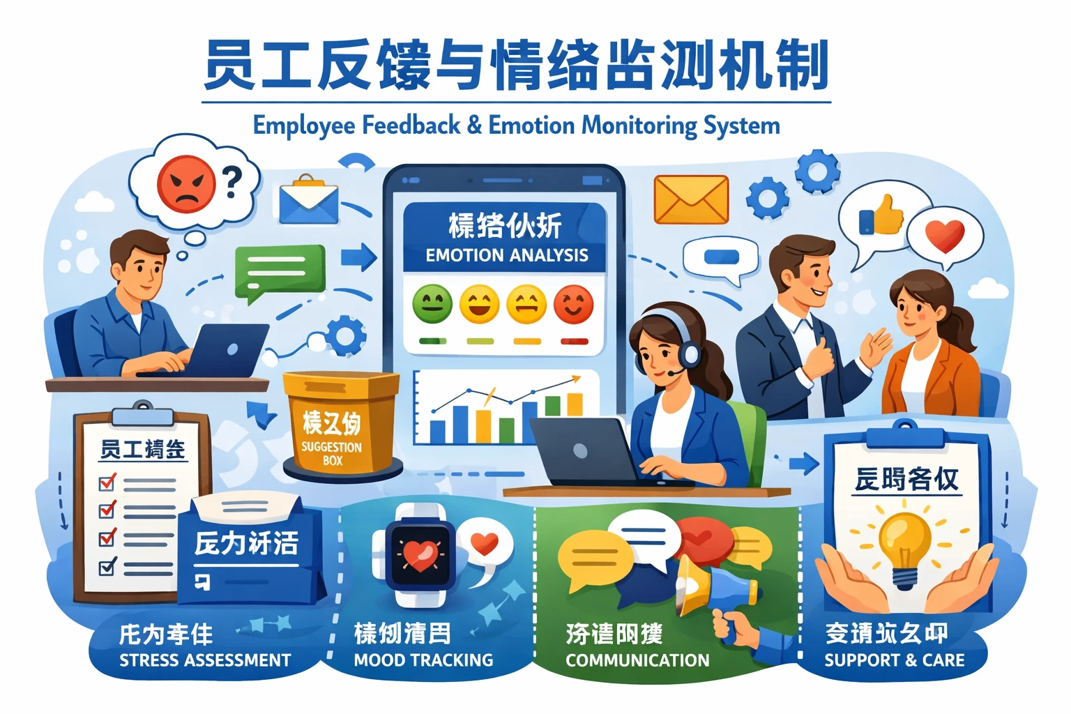 员工反馈与情绪监测机制