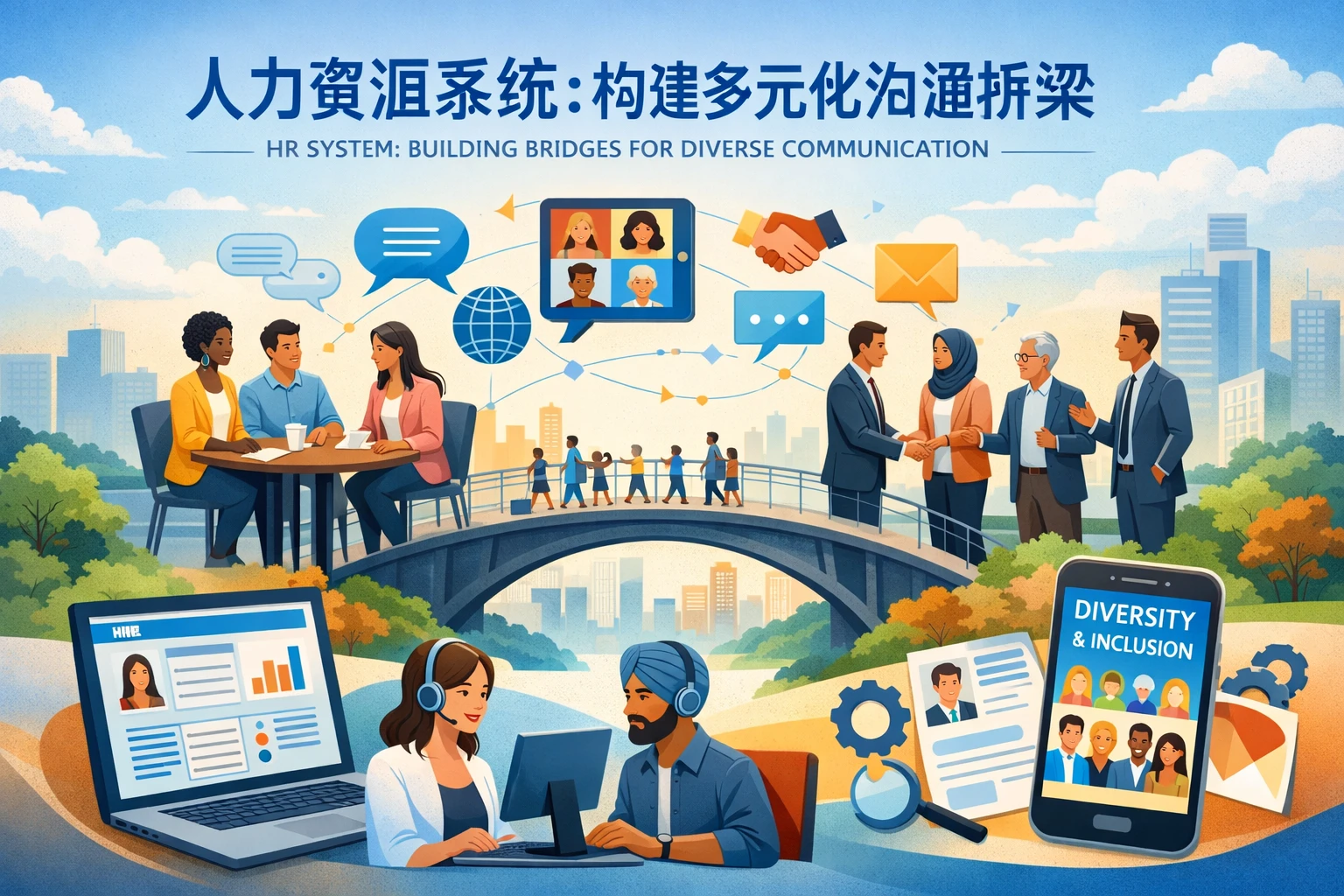 人力资源系统:构建多元化沟通桥梁