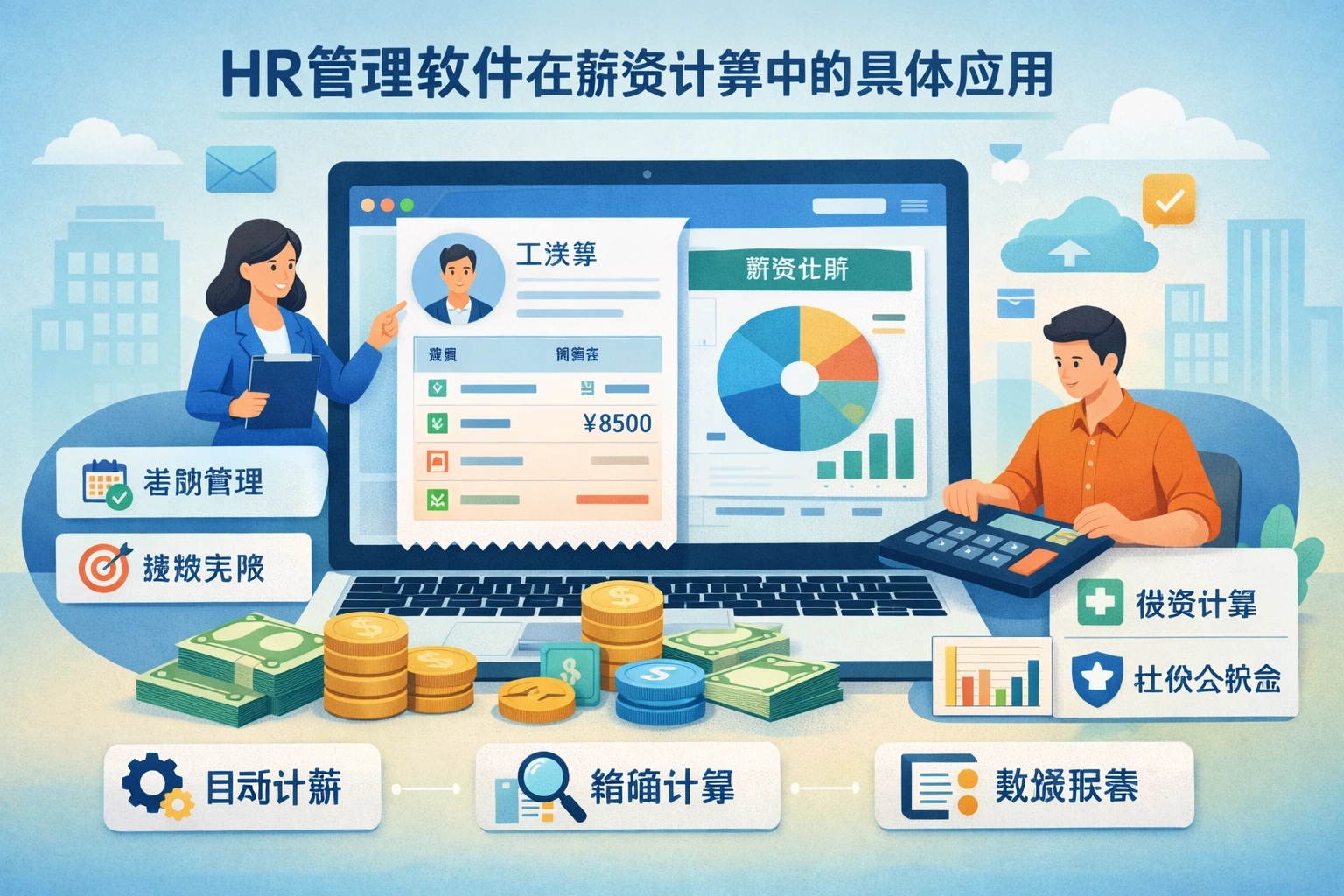 HR管理软件在薪资计算中的具体应用