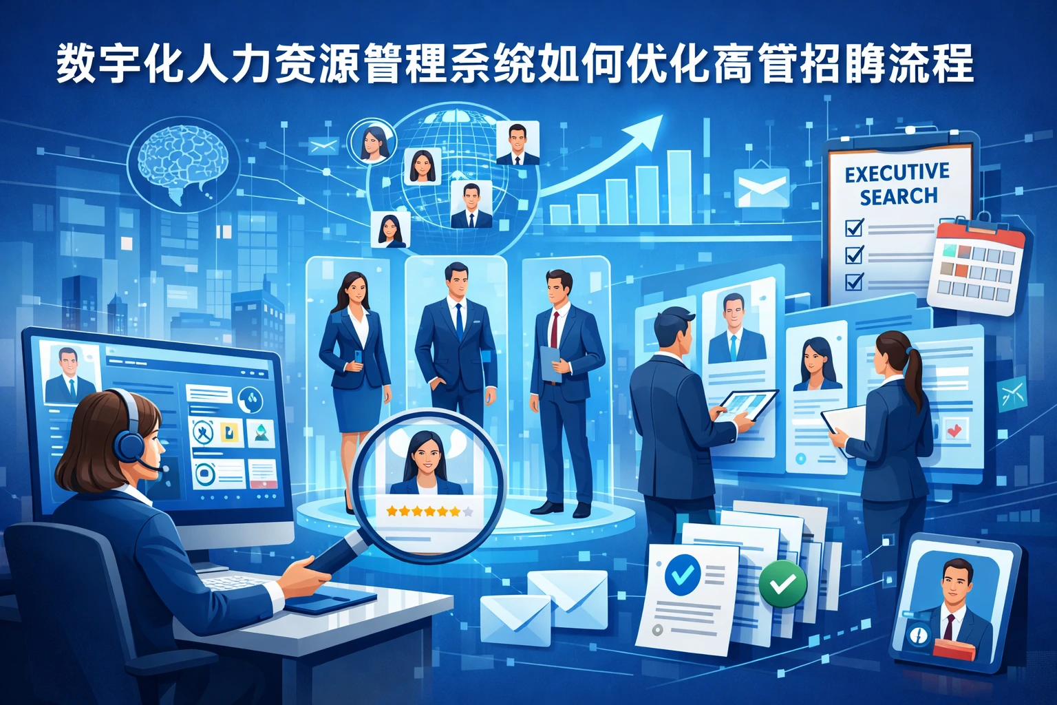 数字化人力资源管理系统如何优化高管招聘流程