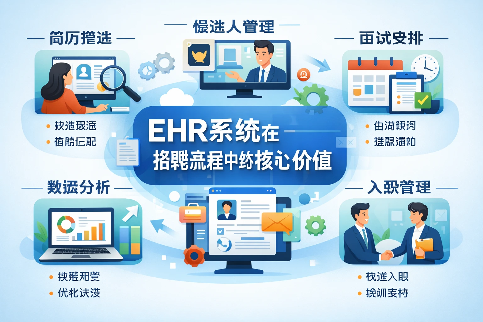EHR系统在招聘流程中的核心价值