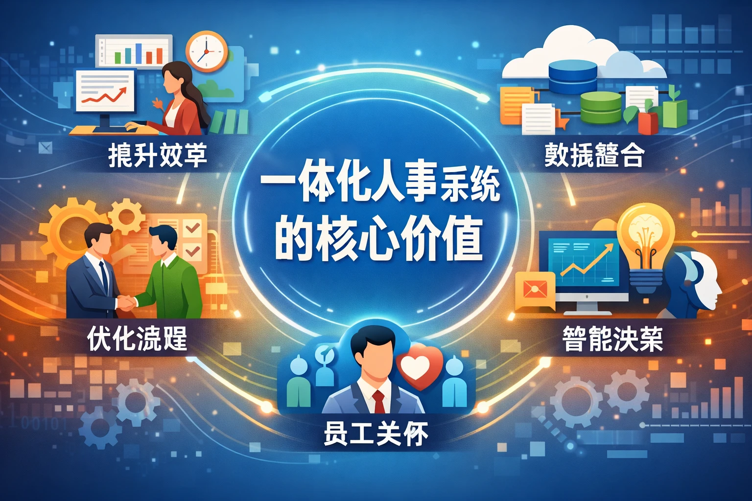 一体化人事系统的核心价值