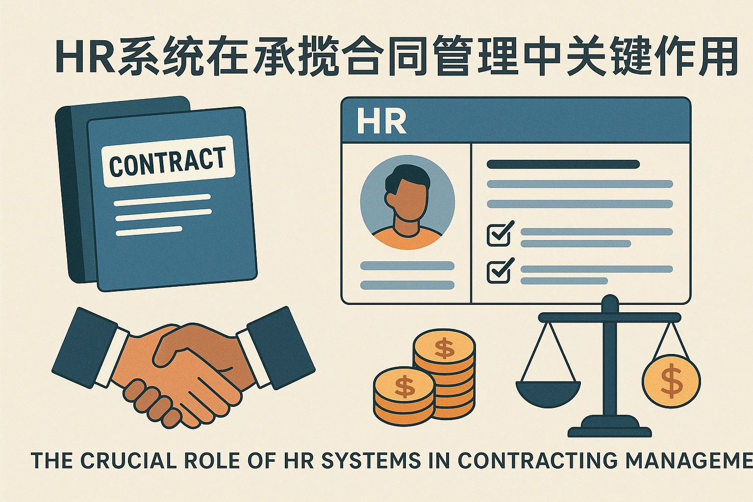 HR系统在承揽合同管理中的关键作用