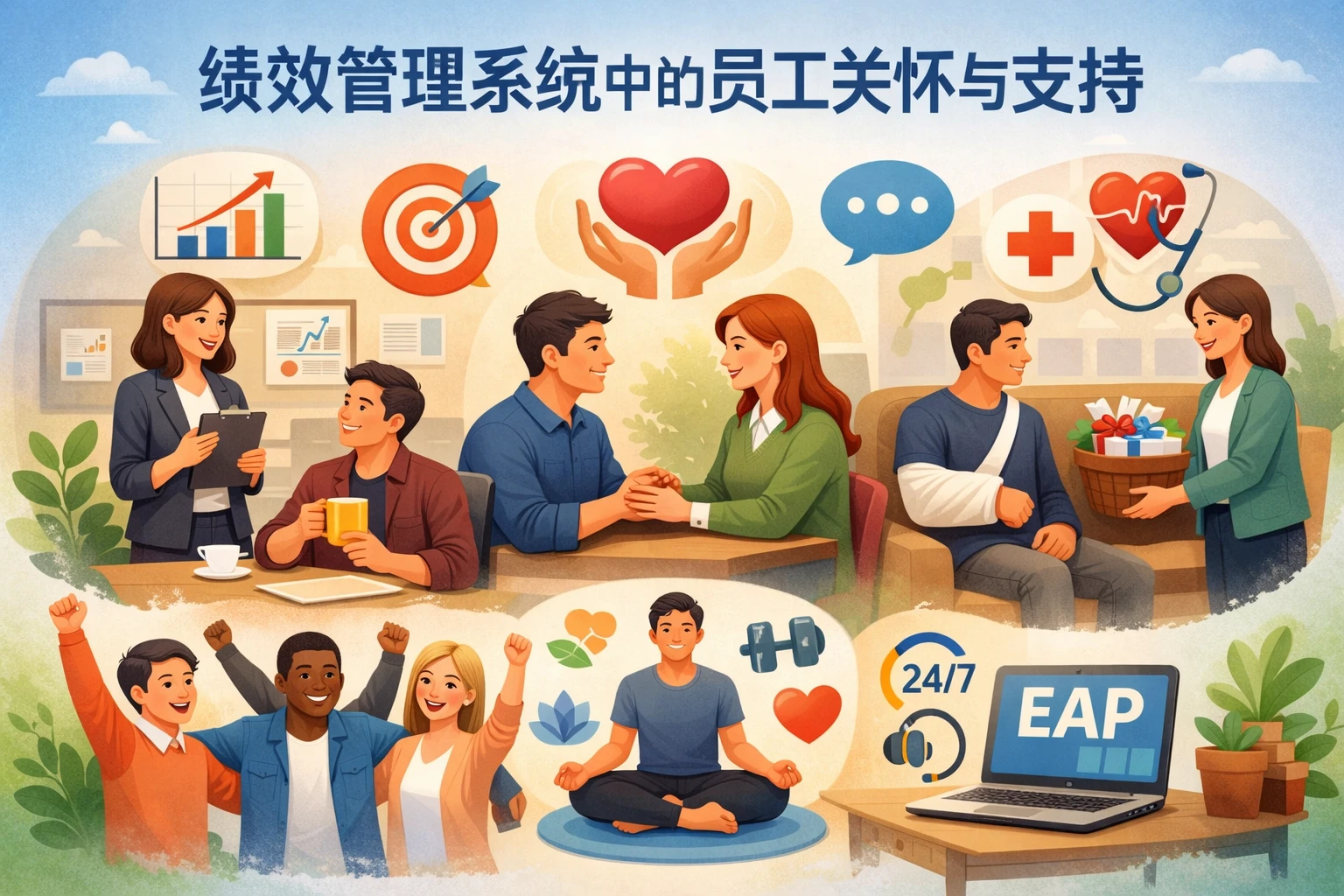 绩效管理系统中的员工关怀与支持