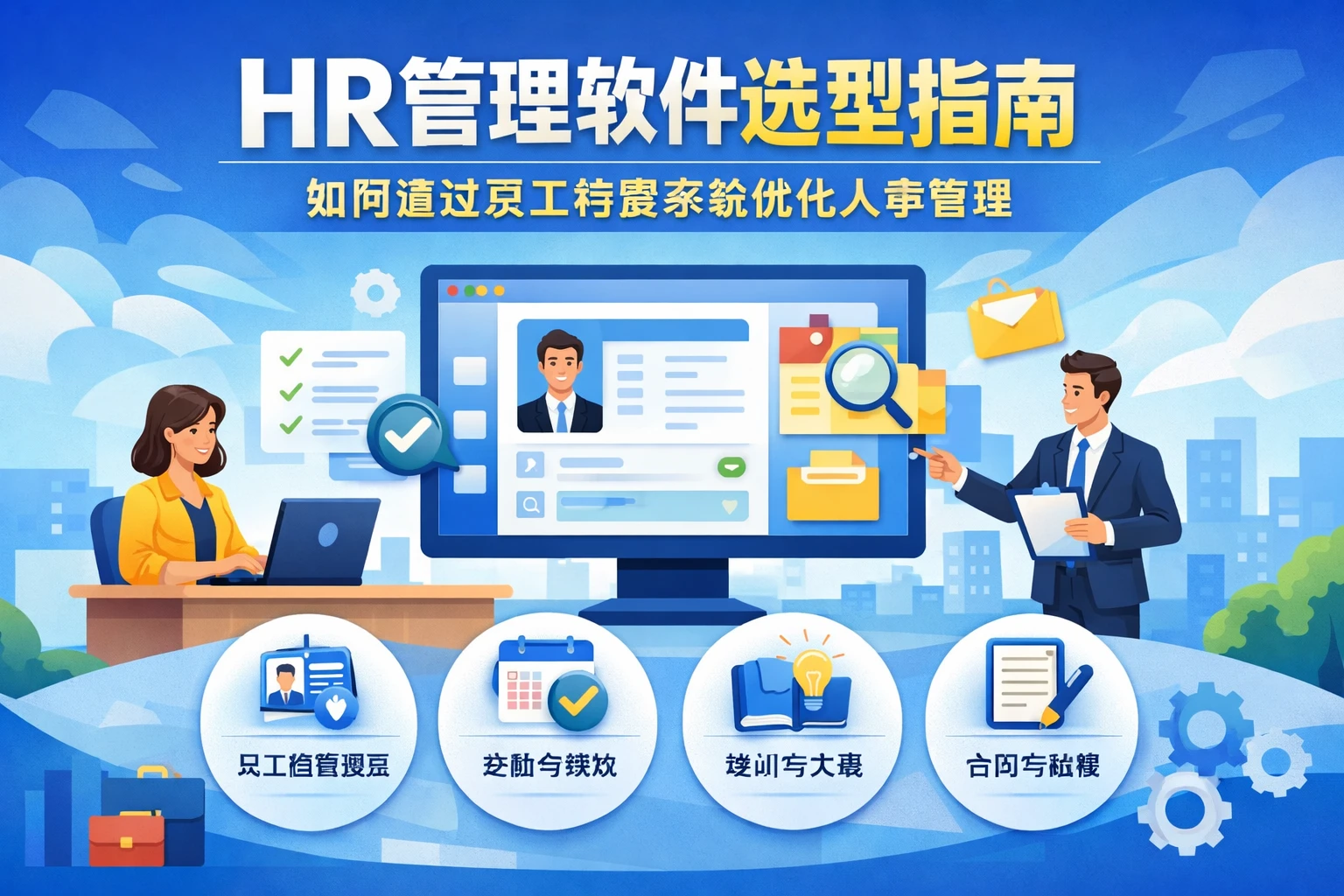 HR管理软件选型指南：如何通过员工档案系统优化人事管理