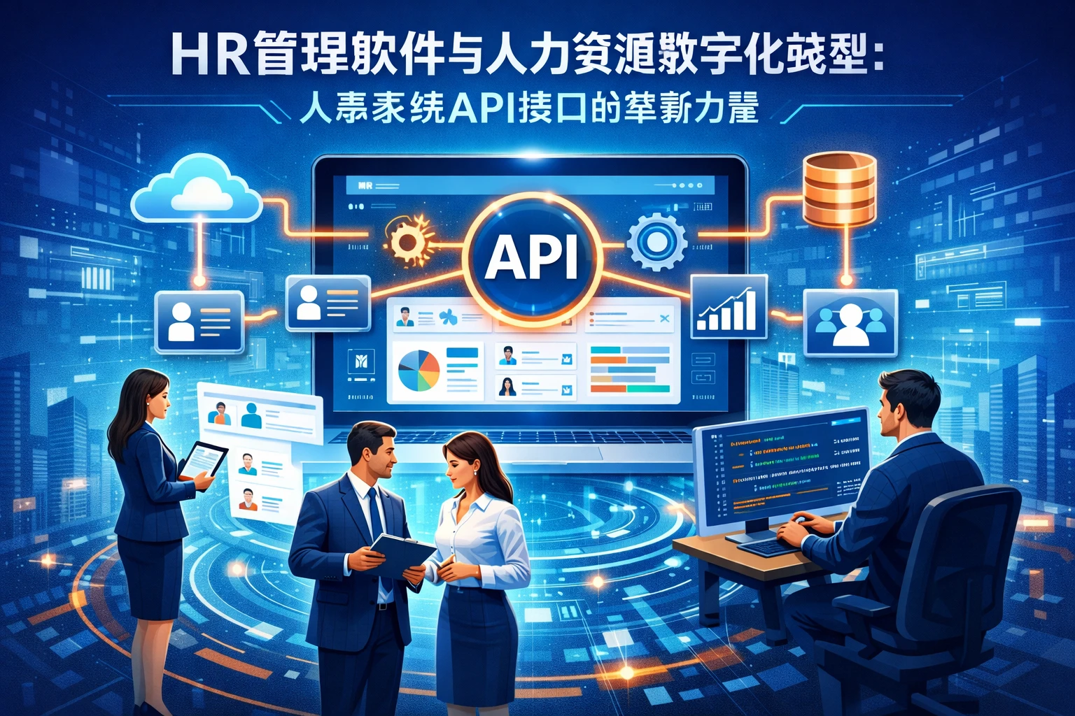 HR管理软件与人力资源数字化转型：人事系统API接口的革新力量