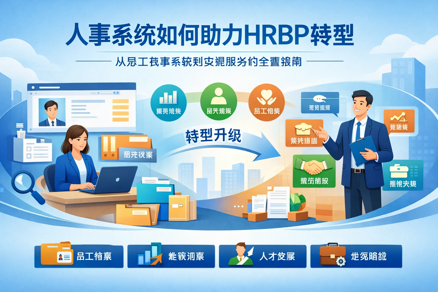 人事系统如何助力HRBP转型：从员工档案系统到实施服务的全面指南
