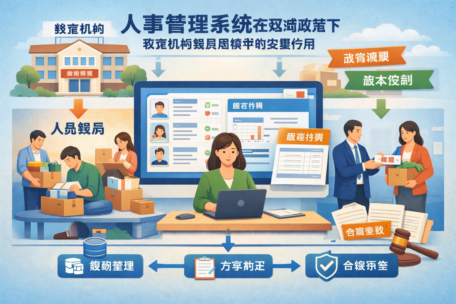 人事管理系统在双减政策下教育机构裁员赔偿中的关键作用