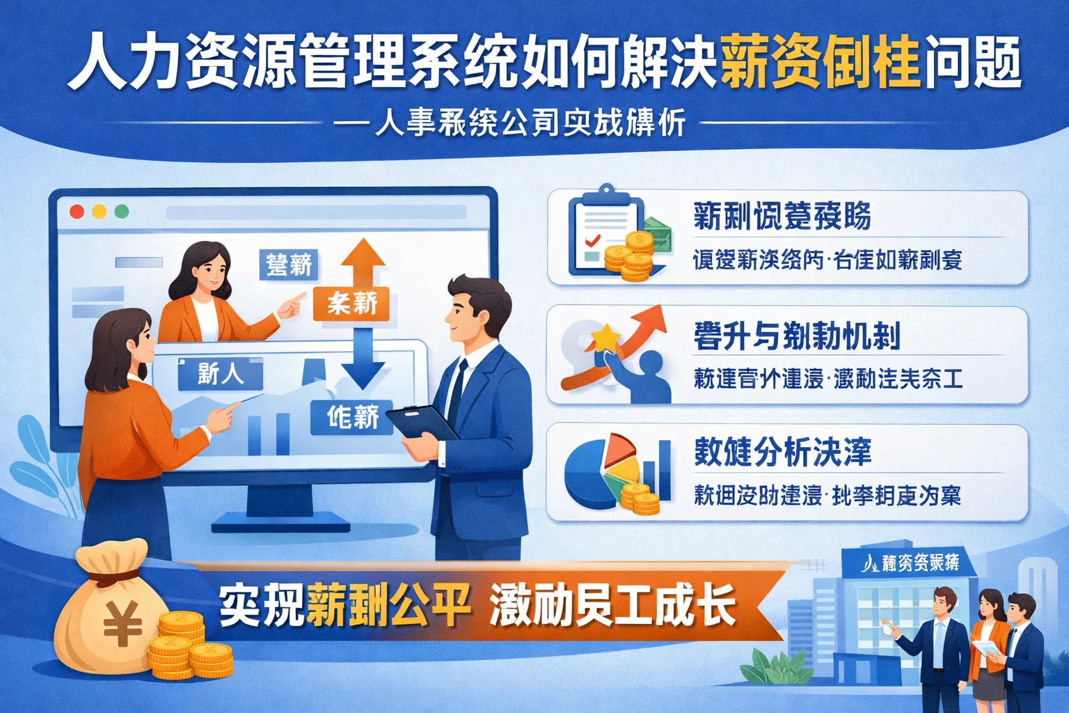 人力资源管理系统如何解决薪资倒挂问题——人事系统公司实战解析