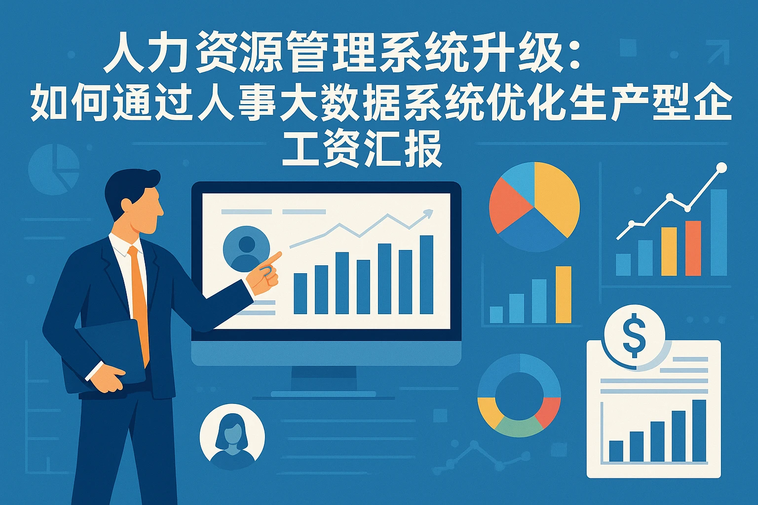 人力资源管理系统升级：如何通过人事大数据系统优化生产型企业工资汇报
