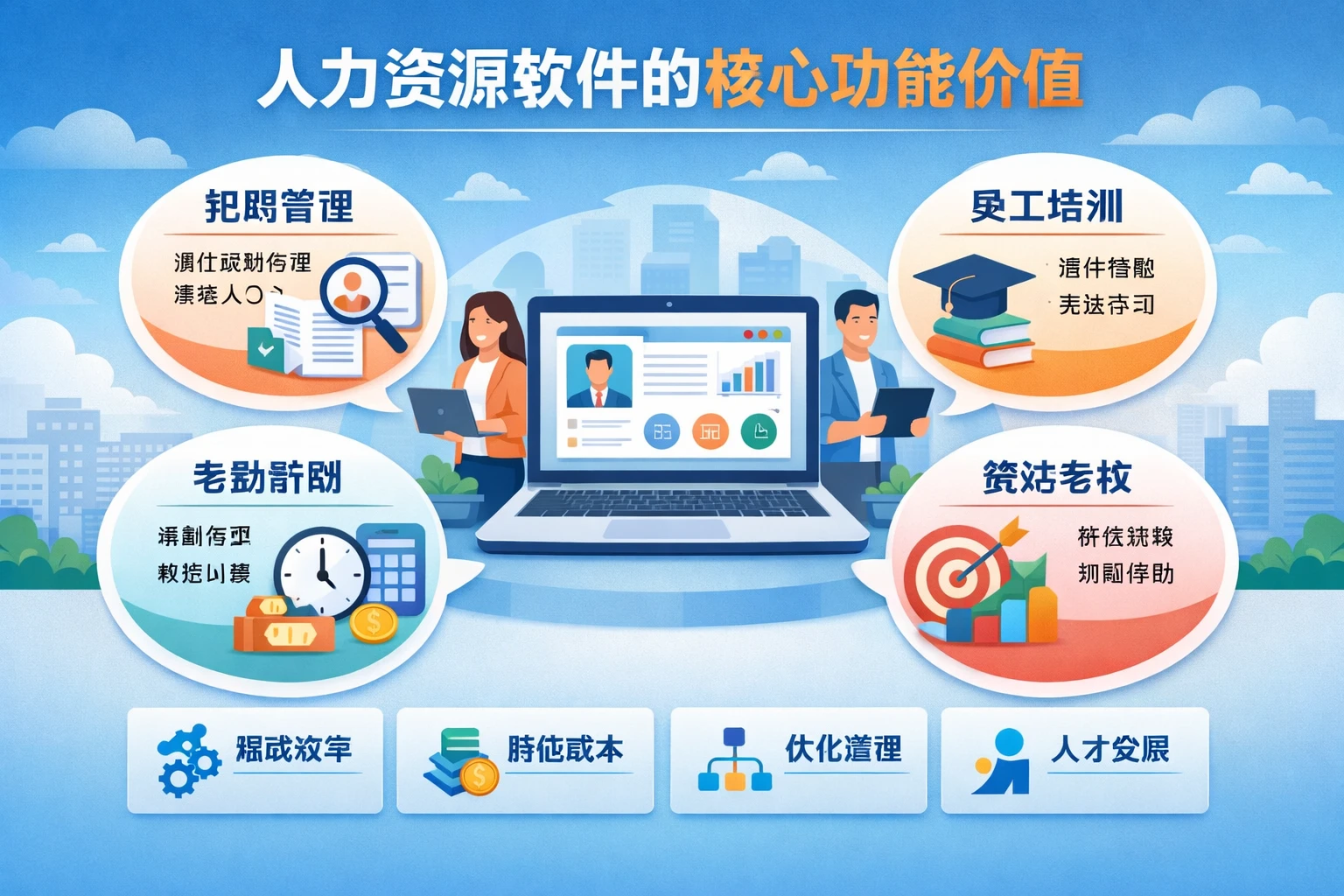 人力资源软件的核心功能价值