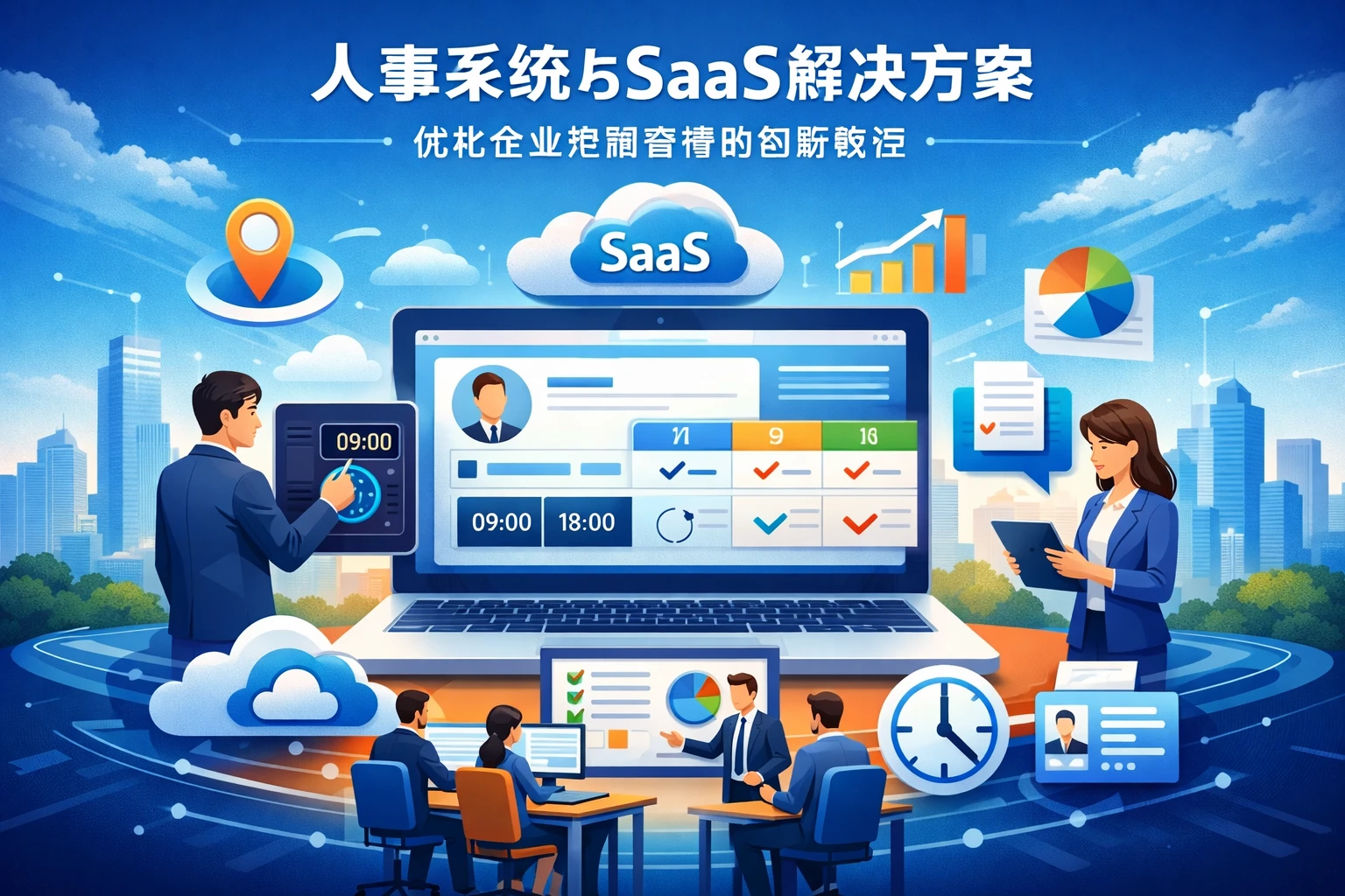 人事系统与SaaS解决方案:优化企业考勤管理的创新路径