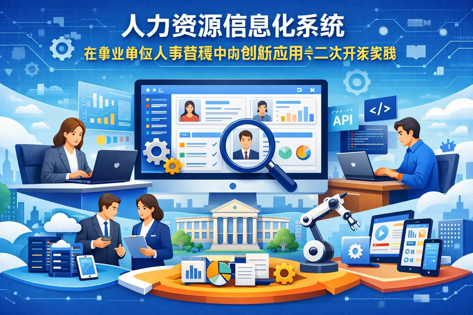 人力资源信息化系统在事业单位人事管理中的创新应用与二次开发实践