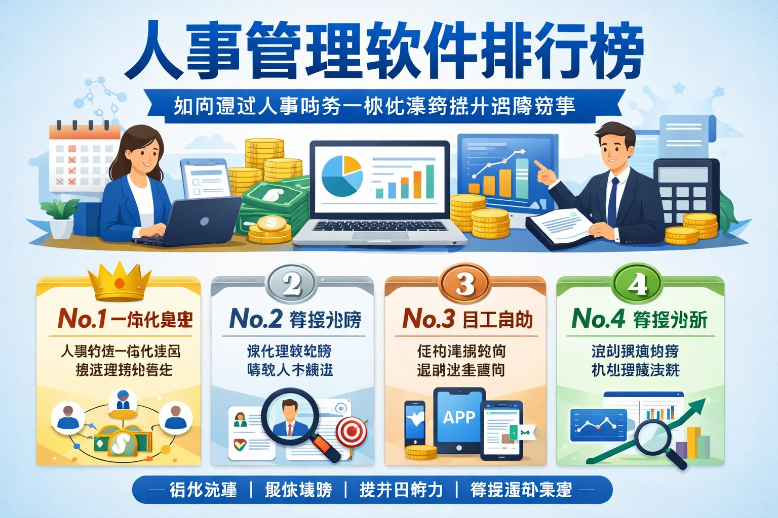 人事管理软件排行榜：如何通过人事财务一体化系统提升招聘效率