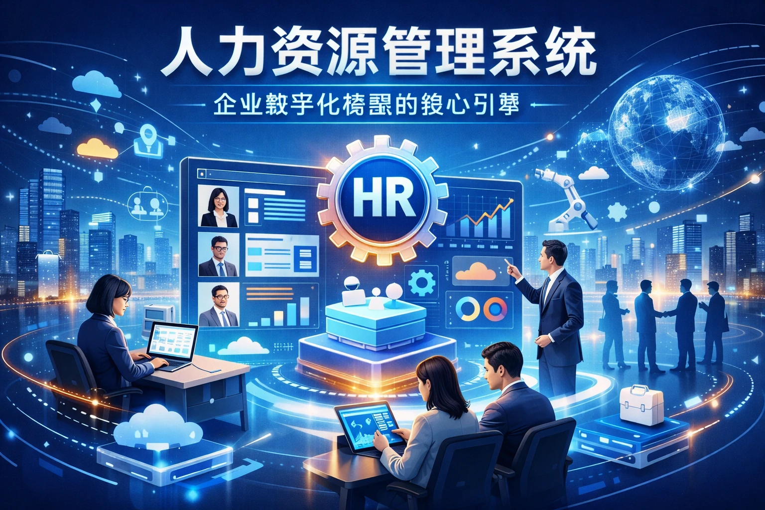 人力资源管理系统：企业数字化转型的核心引擎