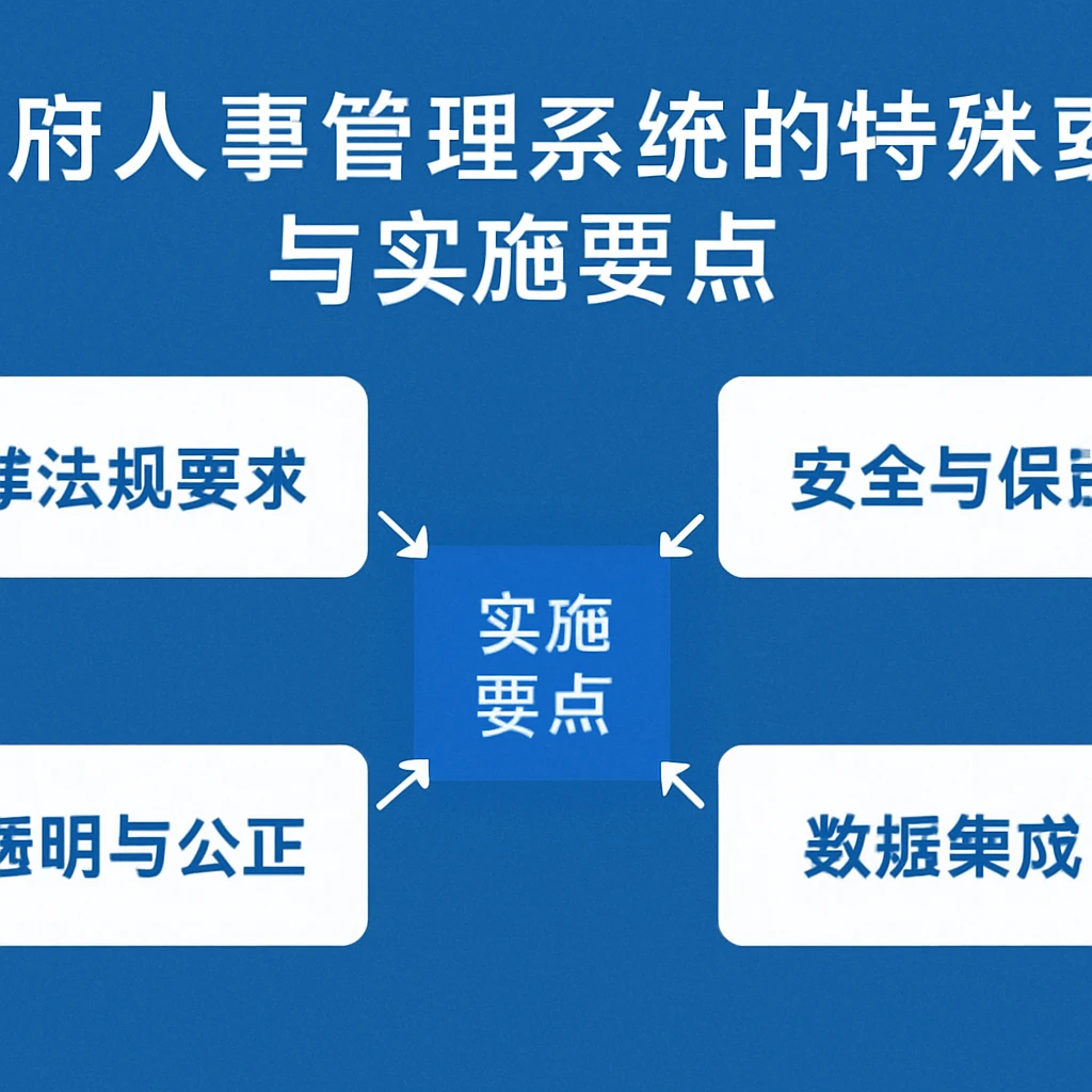 政府人事管理系统的特殊要求与实施要点