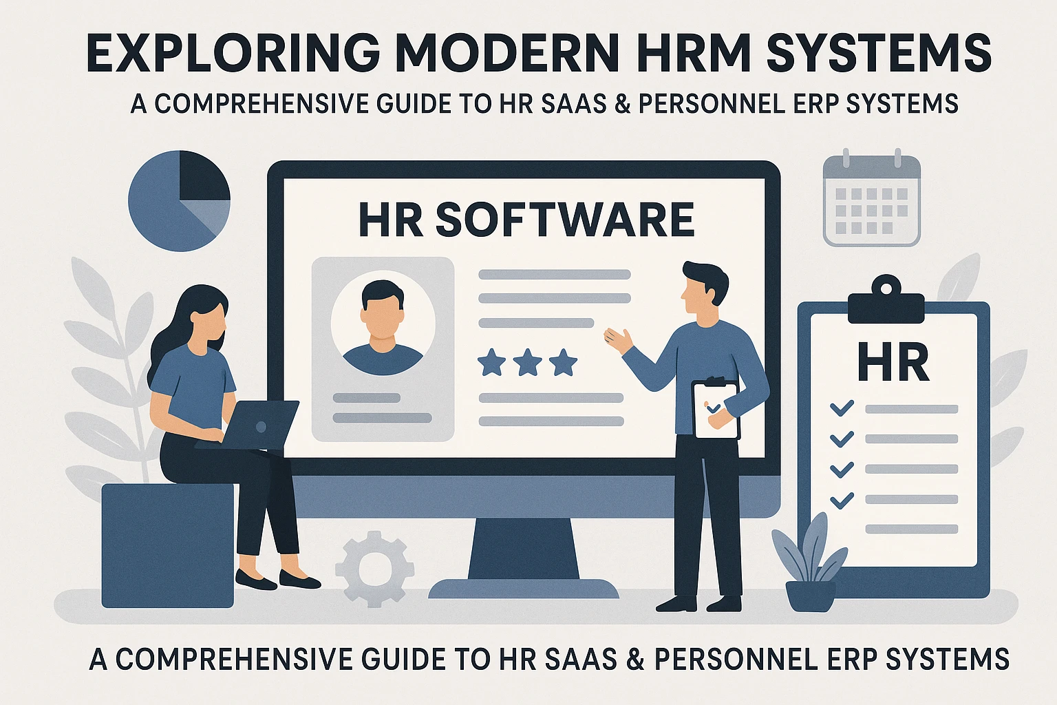 探索现代人力资源管理系统、人力资源SaaS与人事ERP系统的全面指南
