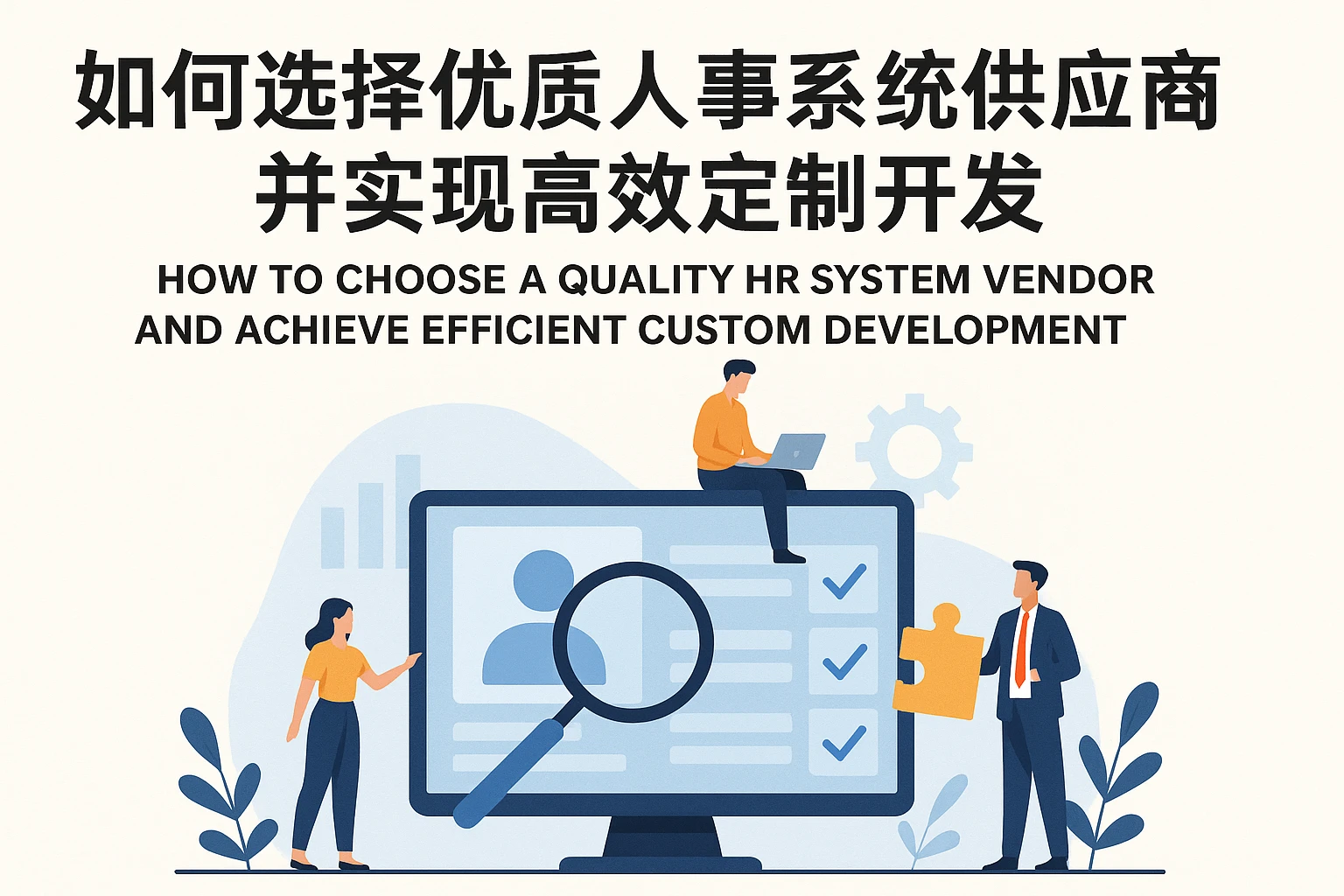 如何选择优质人事系统供应商并实现高效定制开发——人事管理系统全面指南
