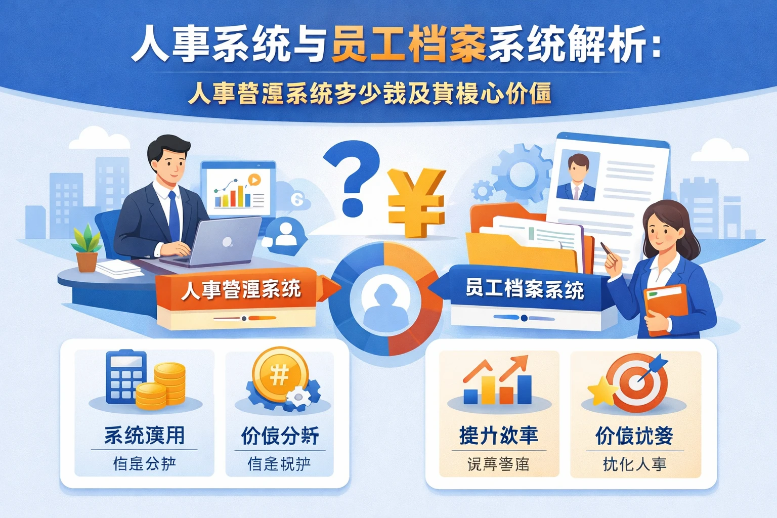 人事系统与员工档案系统解析：人事管理系统多少钱及其核心价值
